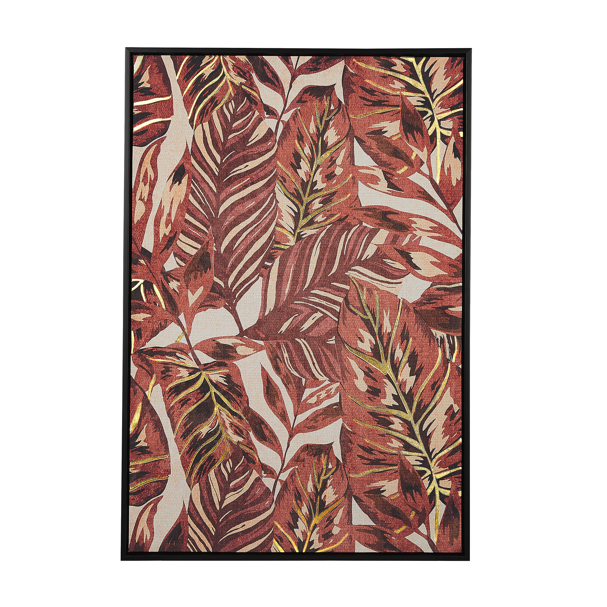 Wanddecoratie 63 cm 93 cm Bordeaux FLORESTA