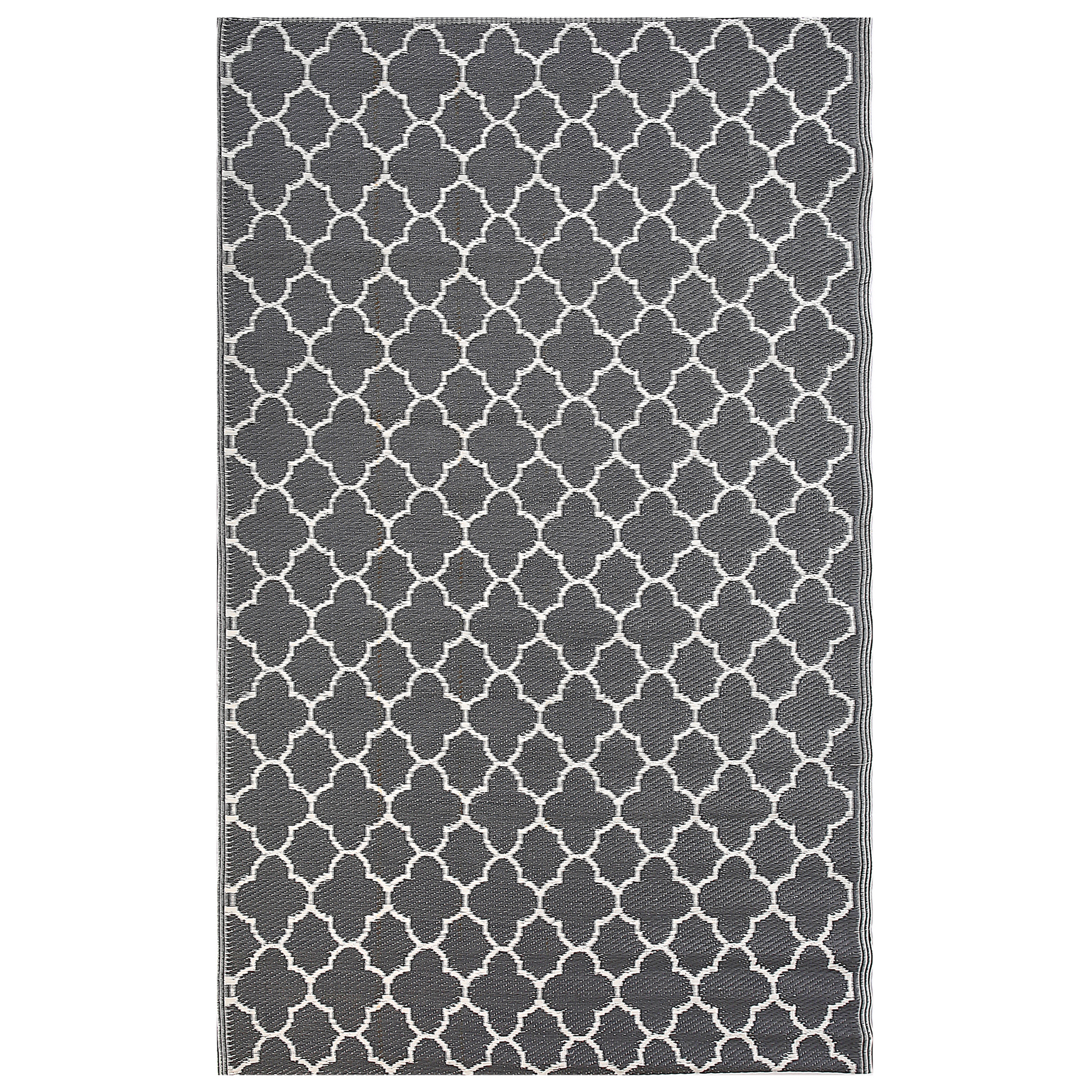 Vloerkleed outdoor grijs 120 x 180 cm SURAT