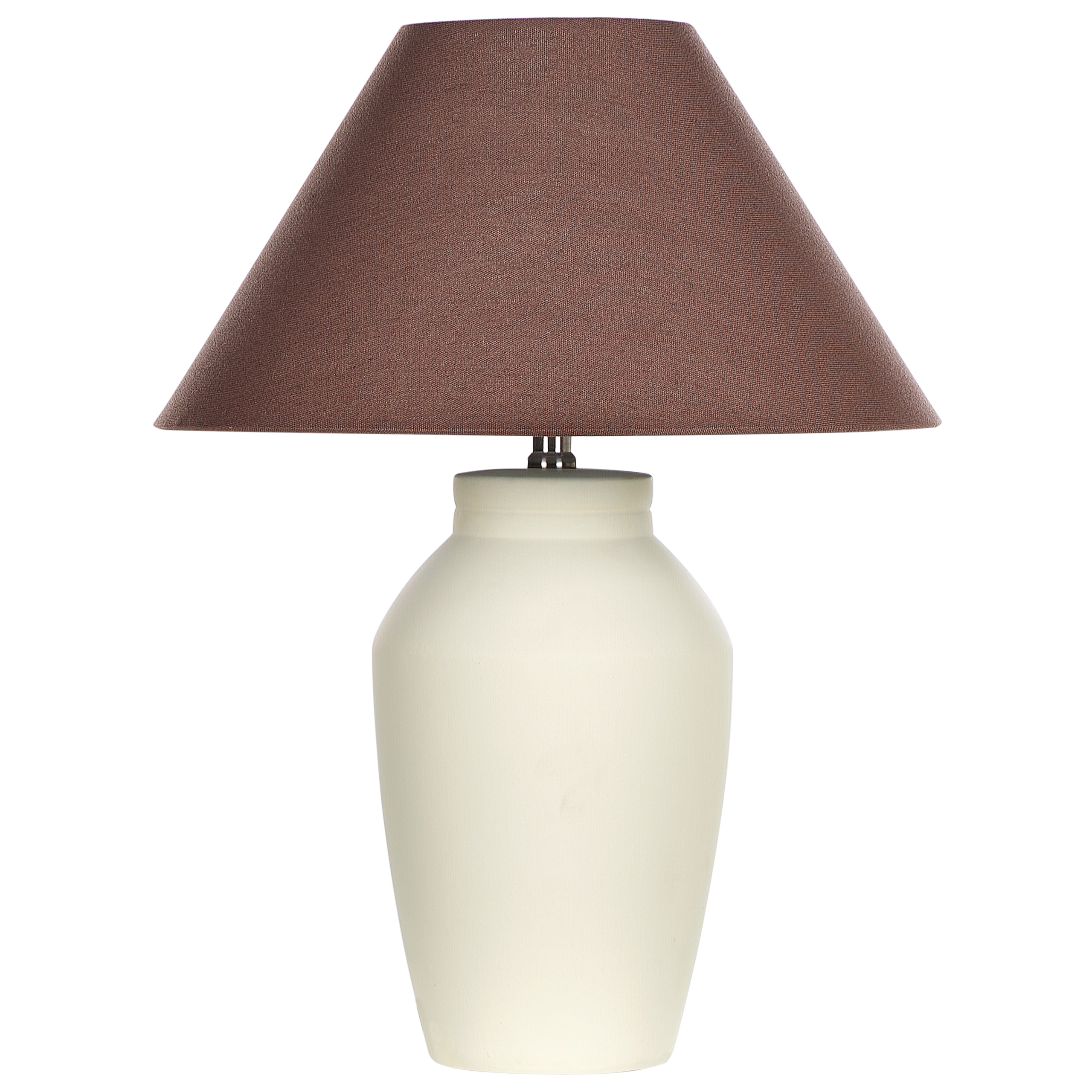 Tafellamp keramiek beige RODEIRO