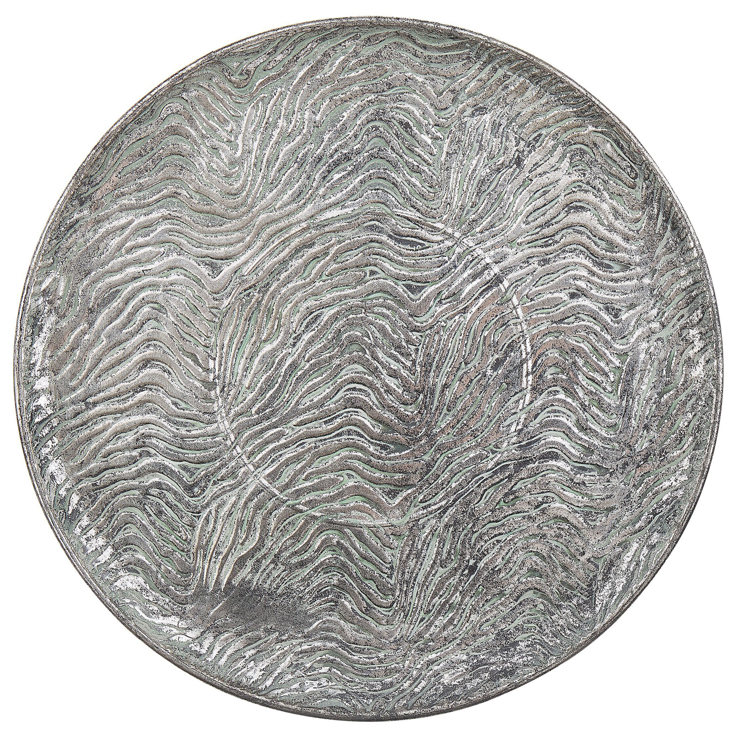 Decoratieve schaal zilver KITNOS