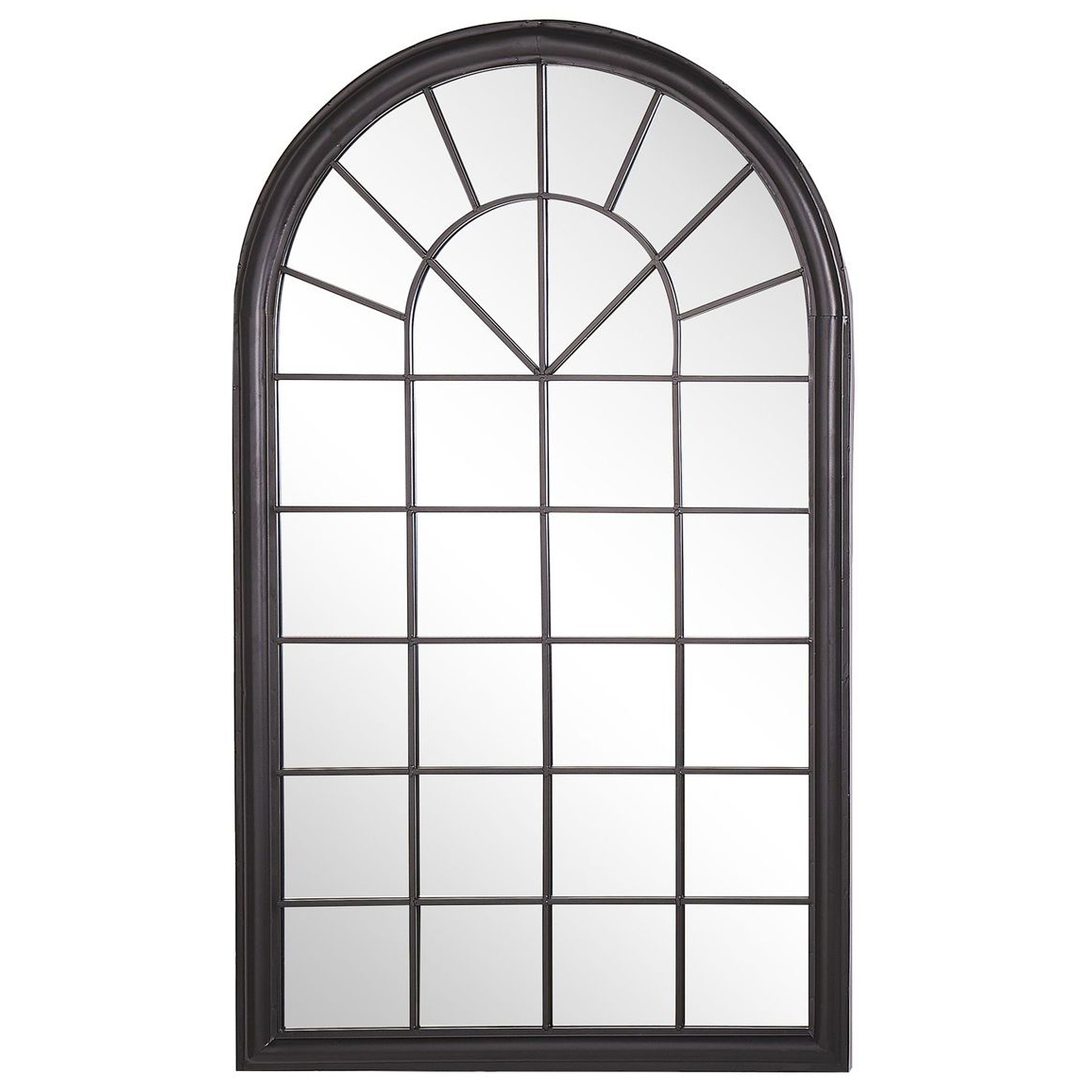 Wandspiegel 130 cm Zwart TREVOL