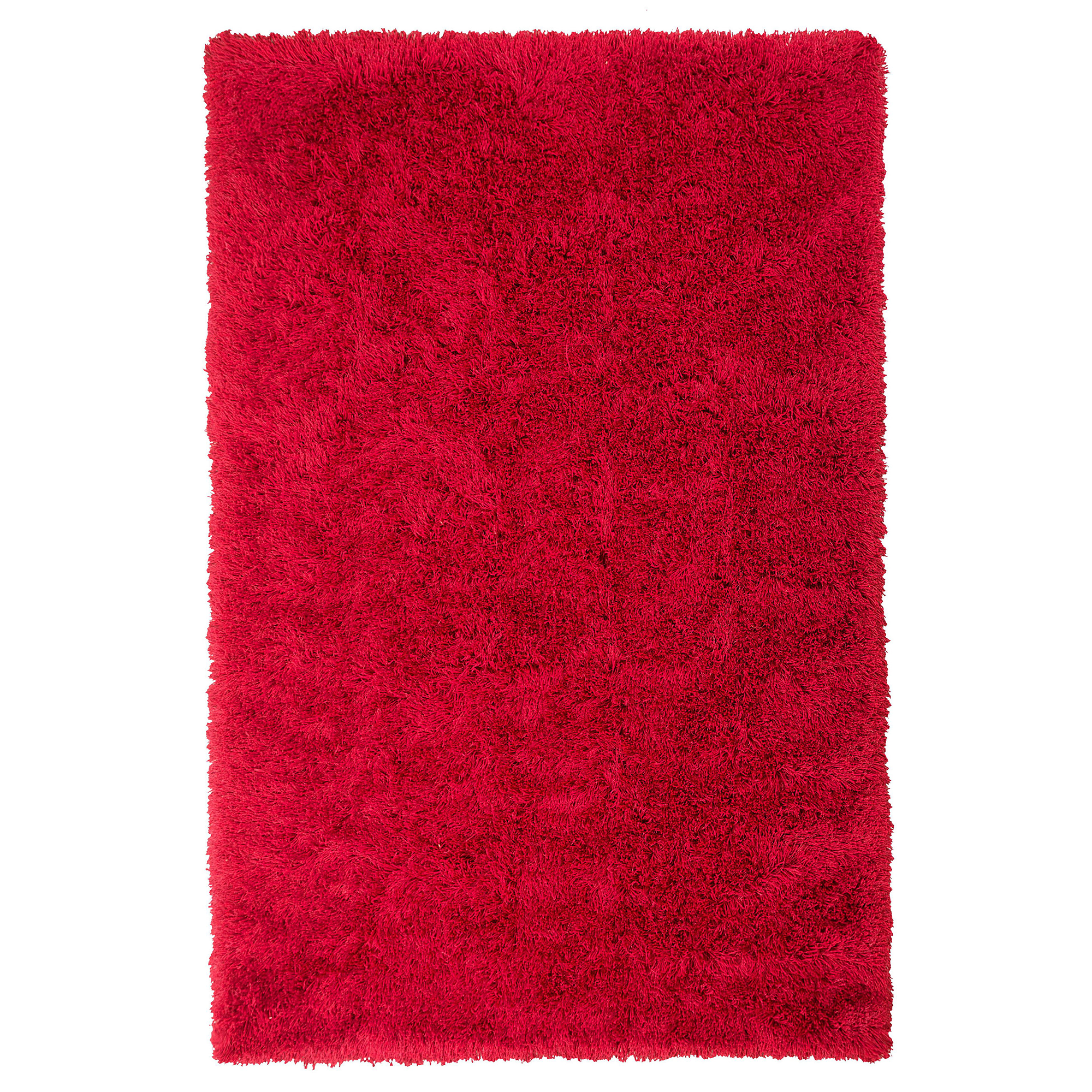 Vloerkleed polyester rood 140 x 200 cm CIDE