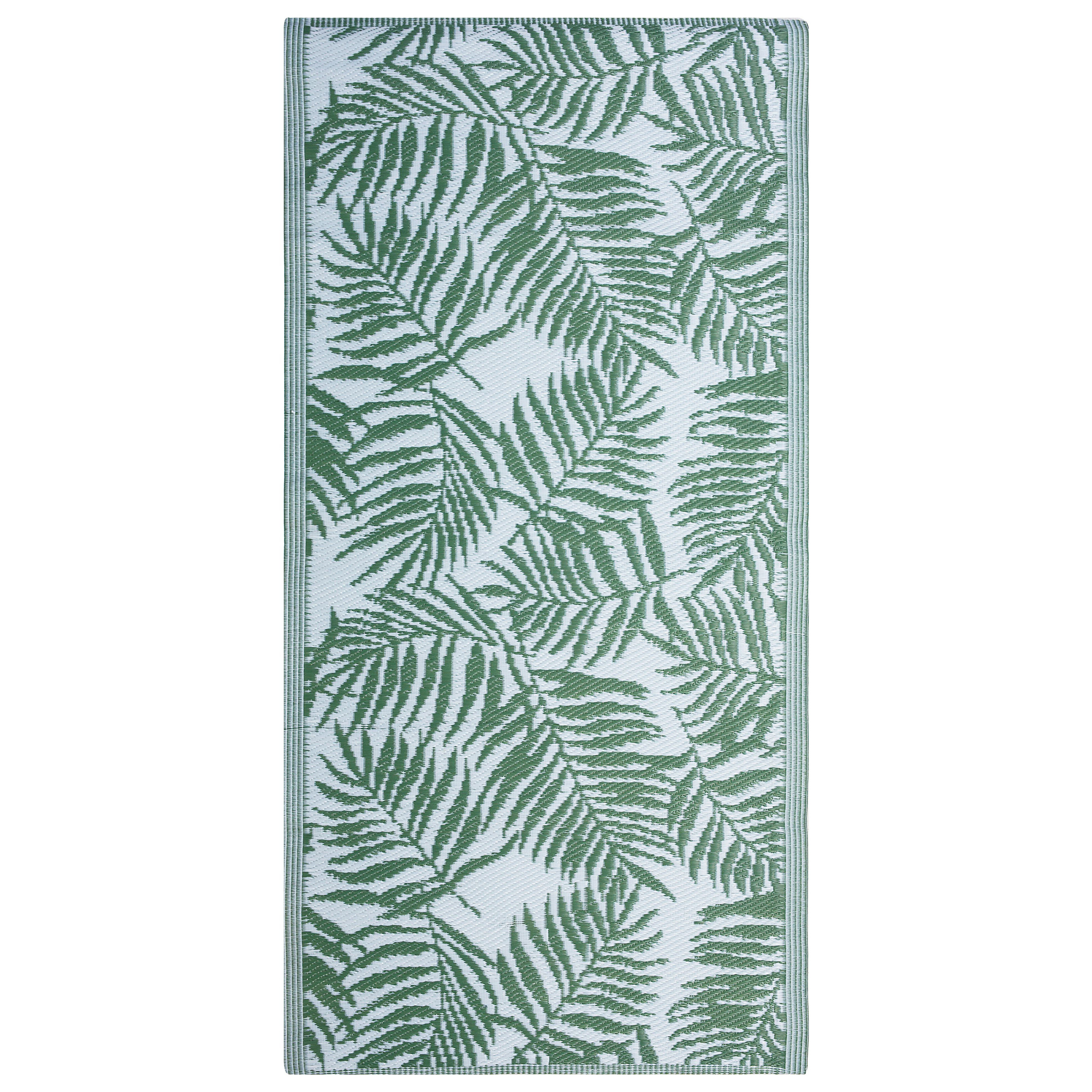 Vloerkleed polypropyleen donkergroen 90x150 cm KOTA