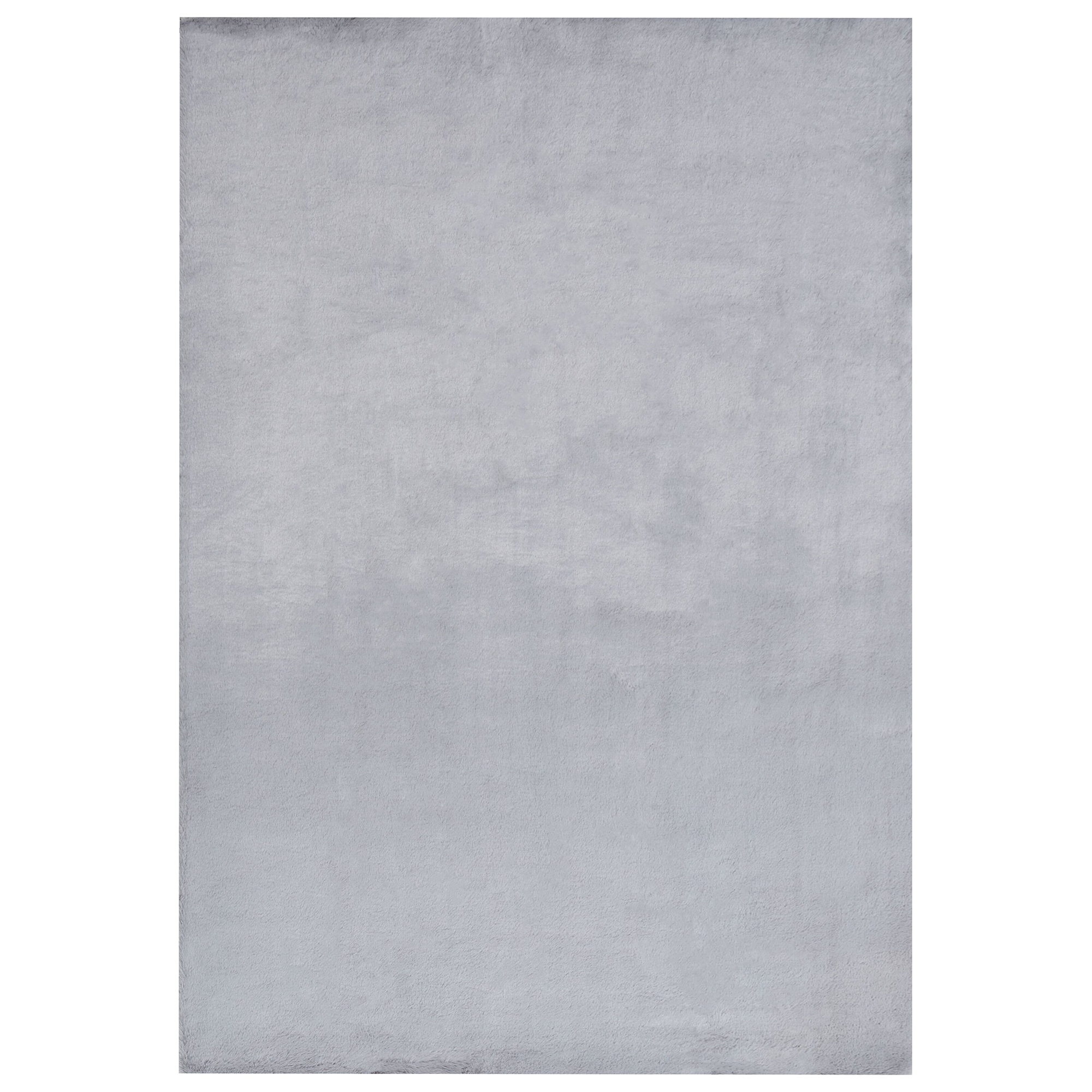 Vloerkleed kunstbont grijs 160 x 230 cm MIRPUR