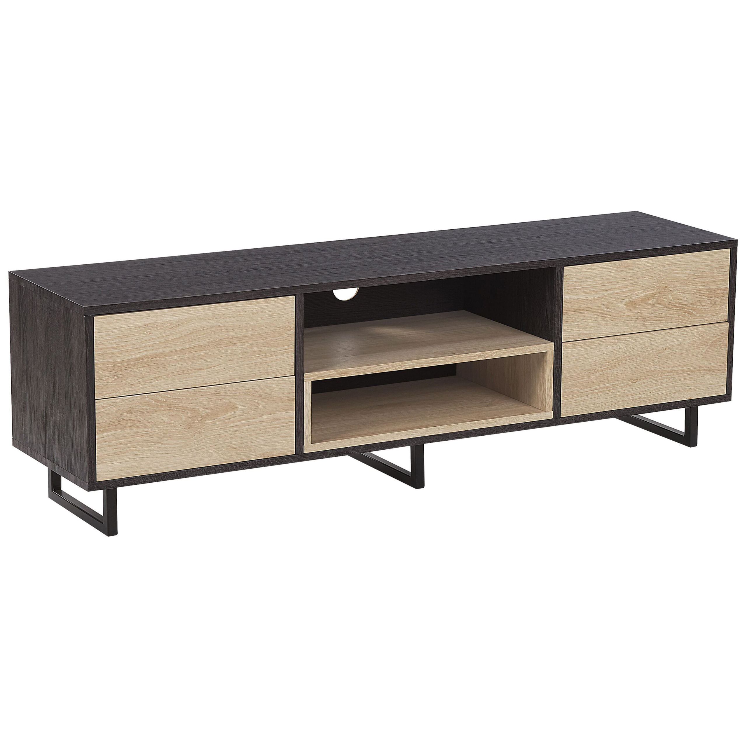 TV-meubel Donkere houtkleur MAINE
