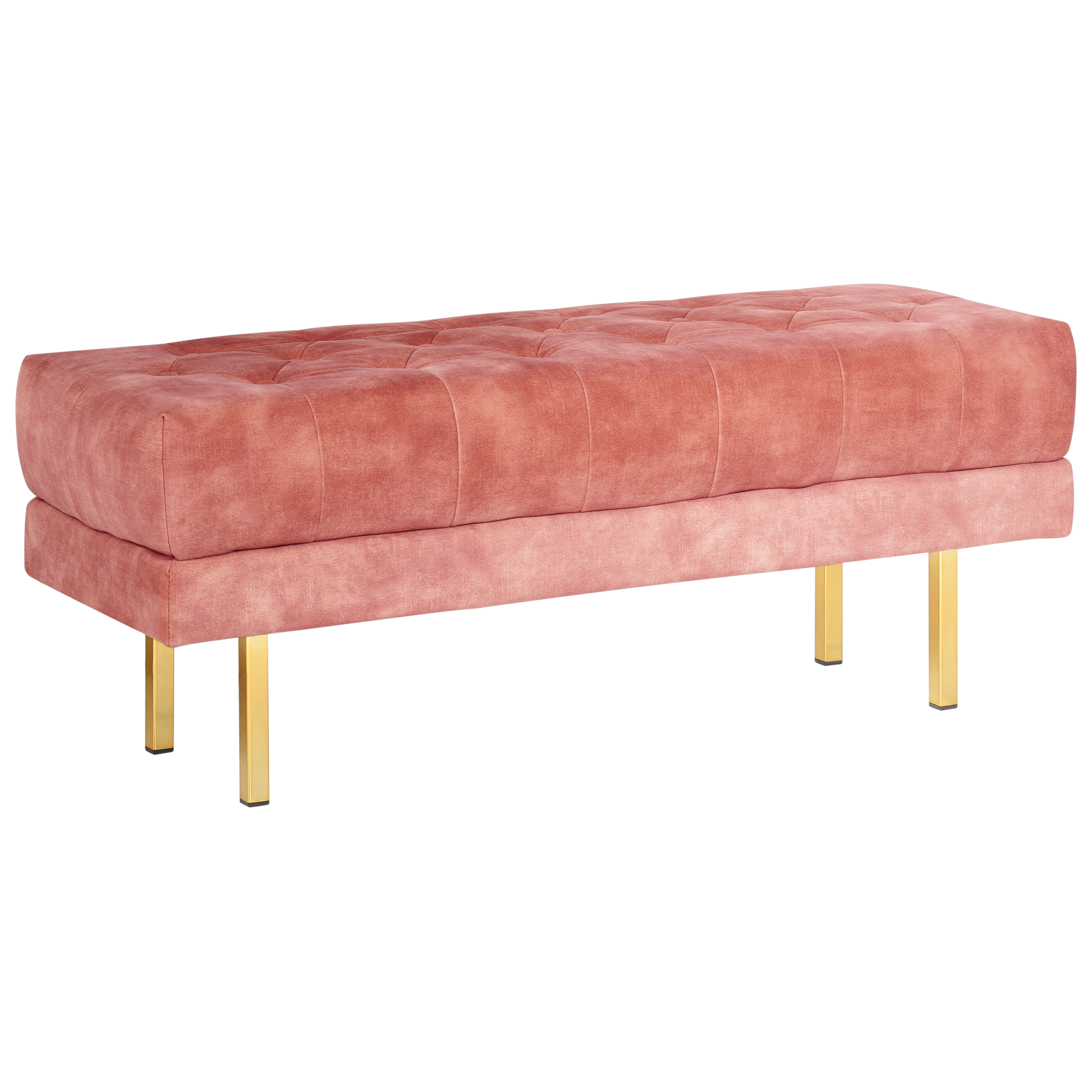 Bank fluweel roze ROSEVILLE
