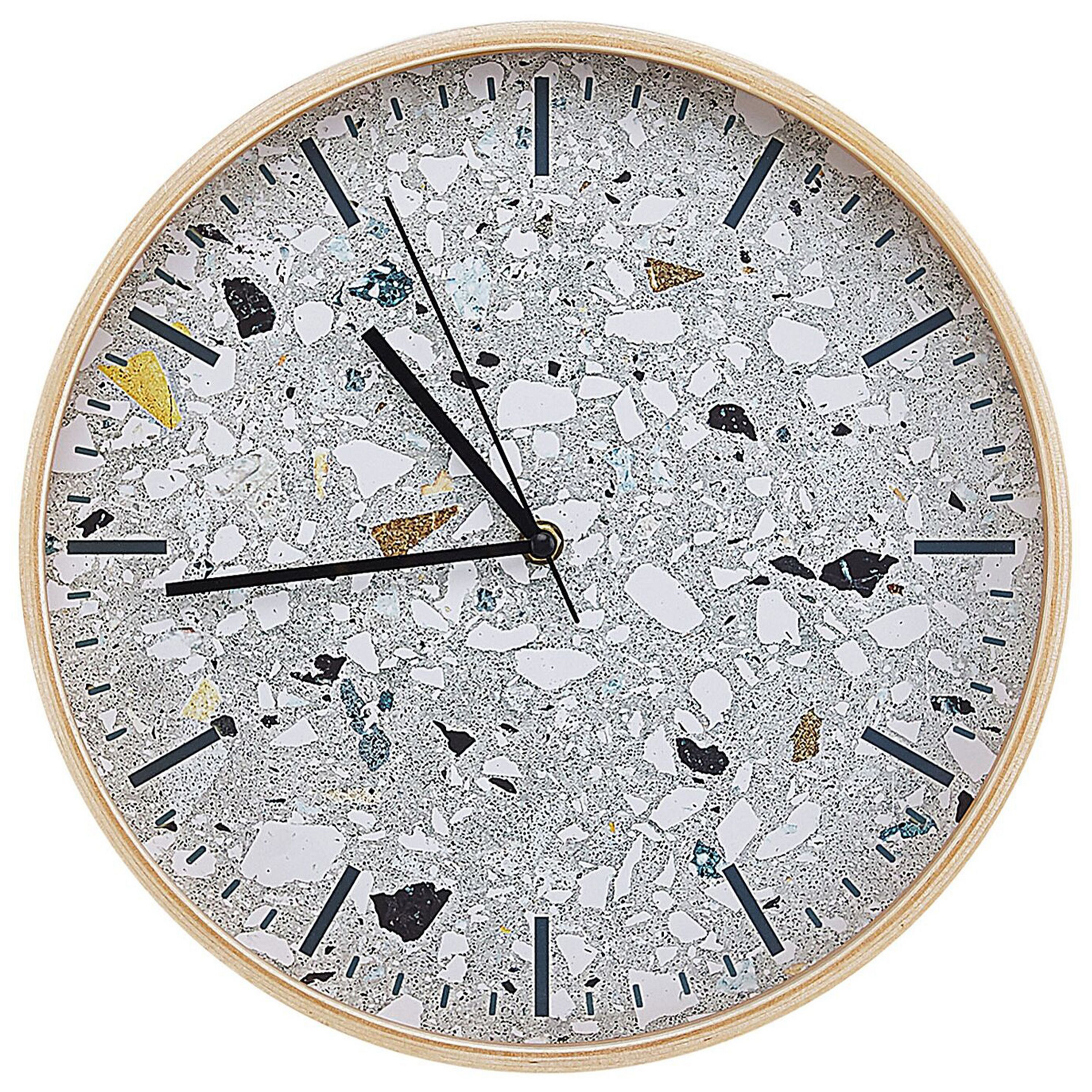 Wandklok lichtgrijs ⌀ 31 cm GORDOLA