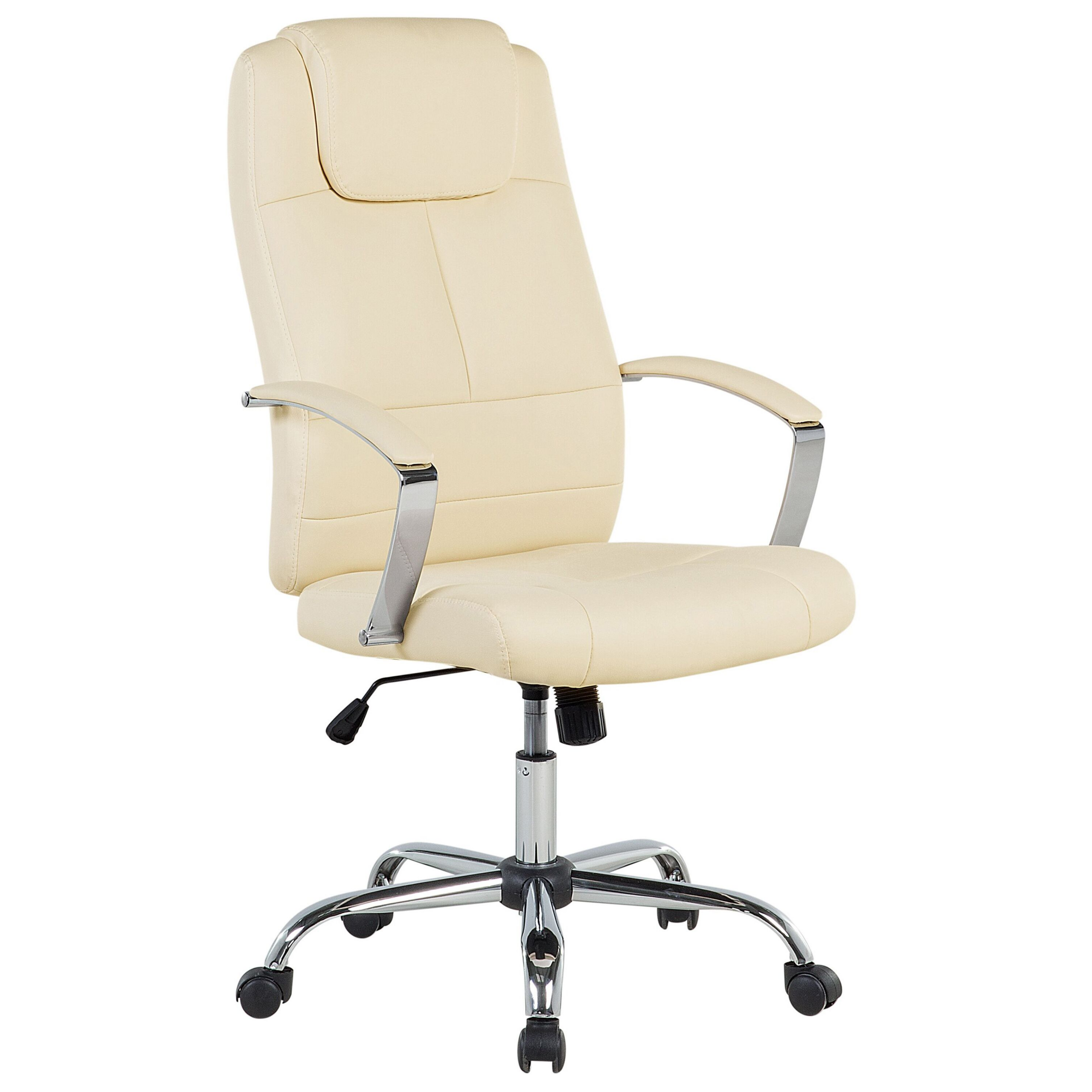 Directeursstoel Kunstleer Lichtbeige WINNER