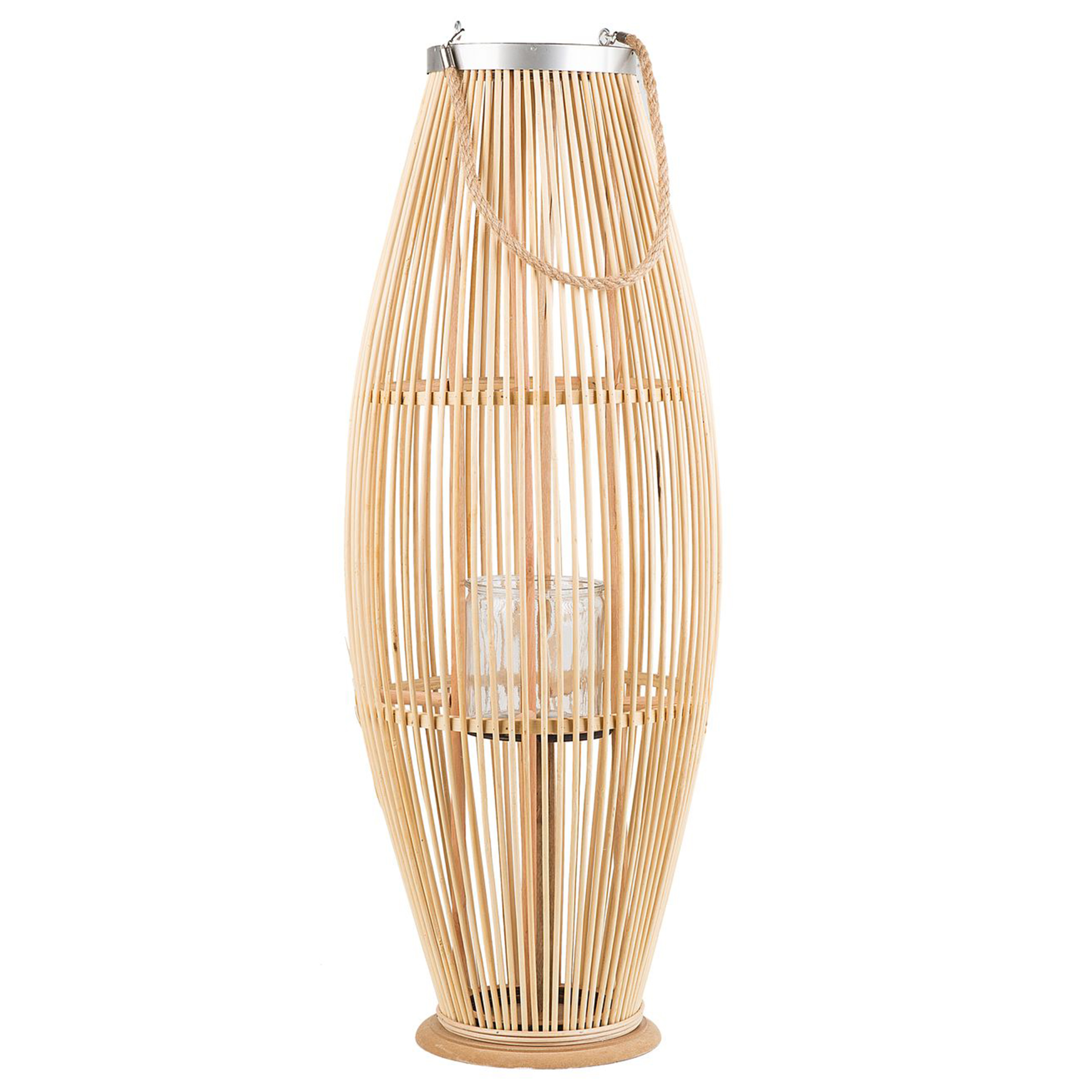 Lantaarn licht hout 84 cm TAHITI