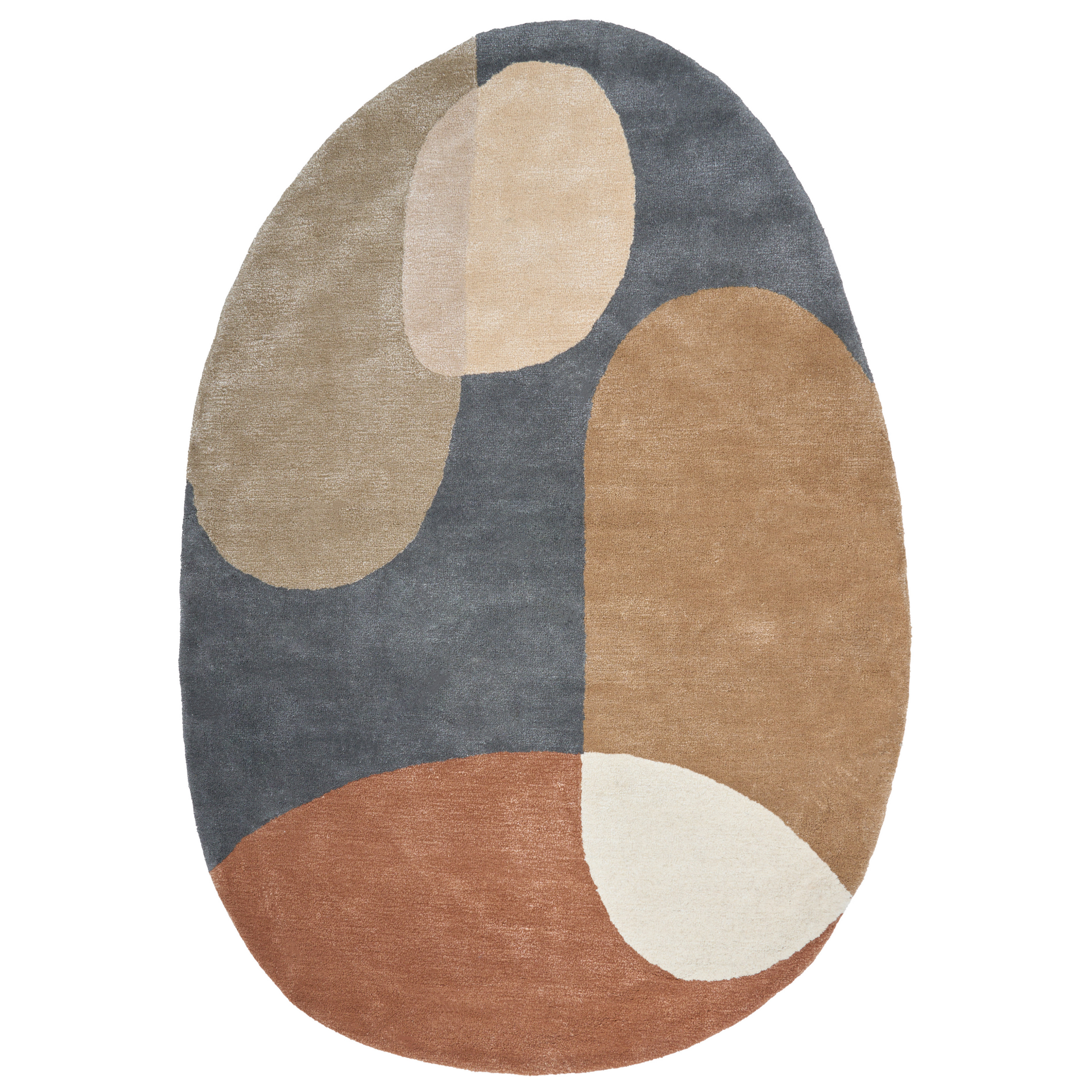 Vloerkleed viscose meerkleurig 160 x 230 cm KAFAR