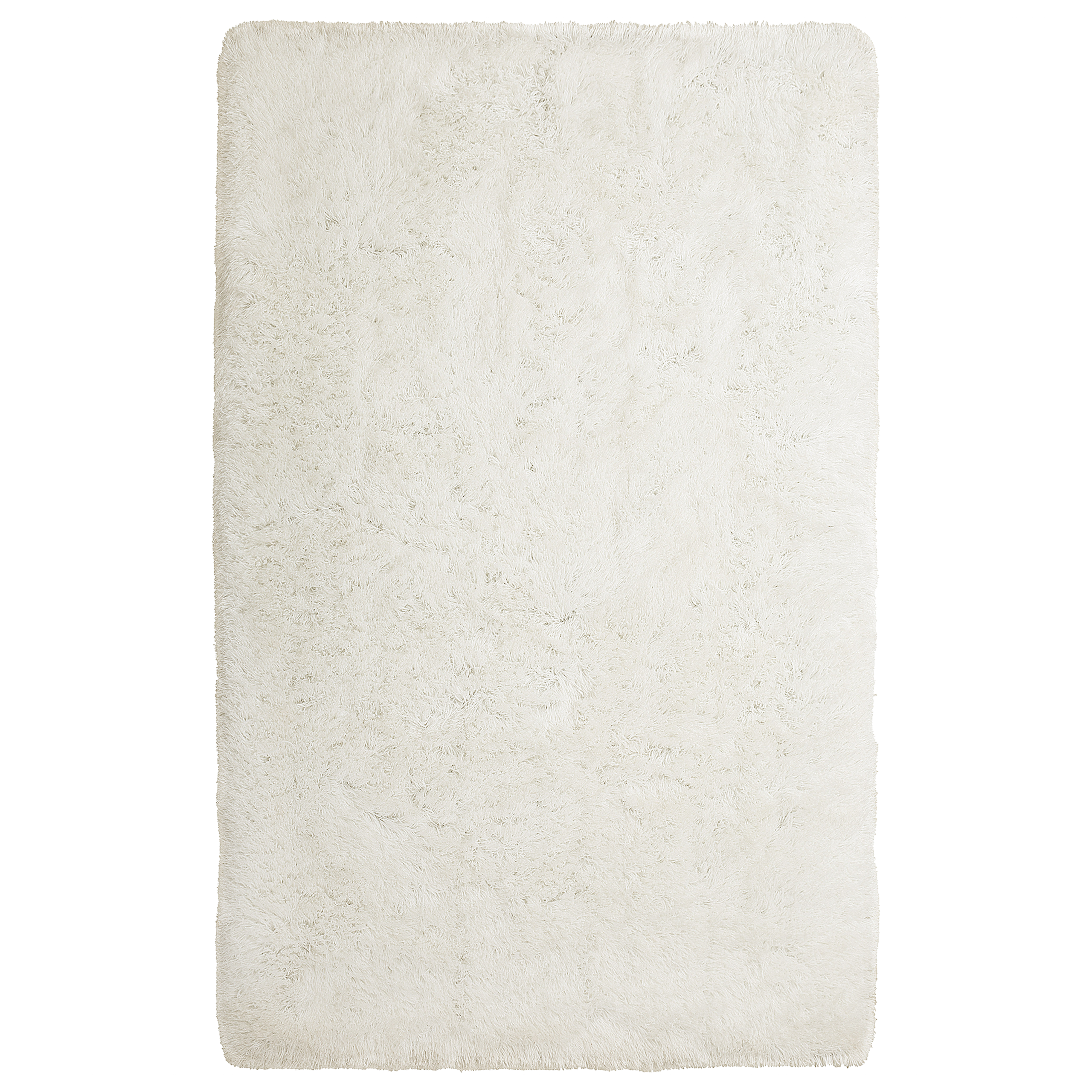 Vloerkleed polyester wit 140 x 200 cm CIDE