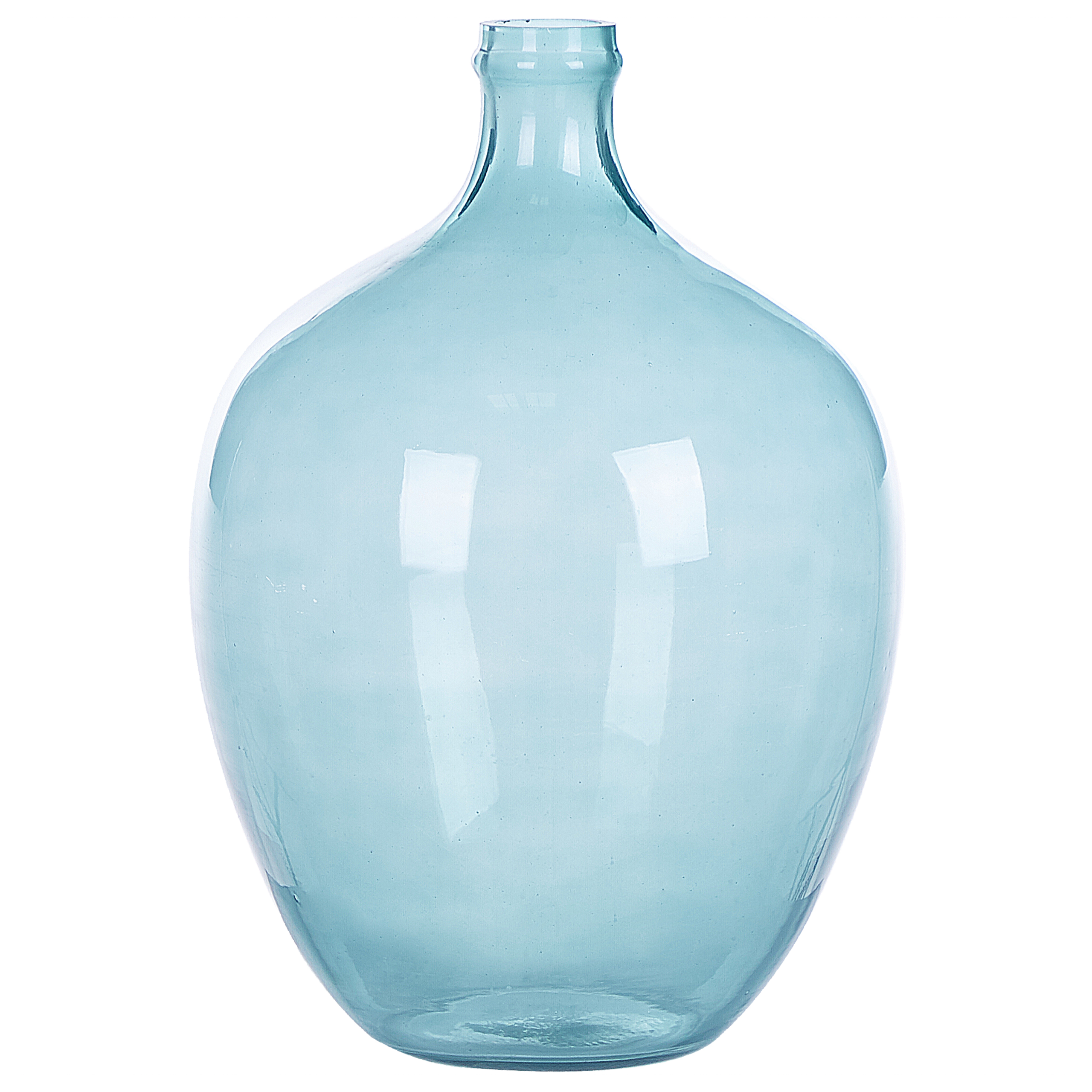 Glas Decovaas 39 cm Blauw ROTI
