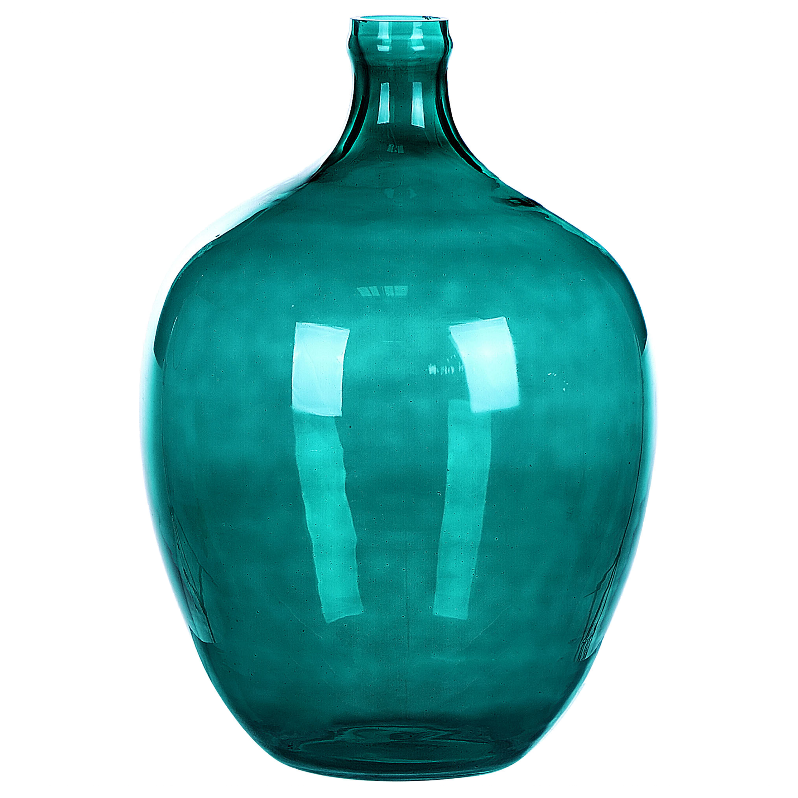 Glas Decovaas 39 cm Blauw ROTI