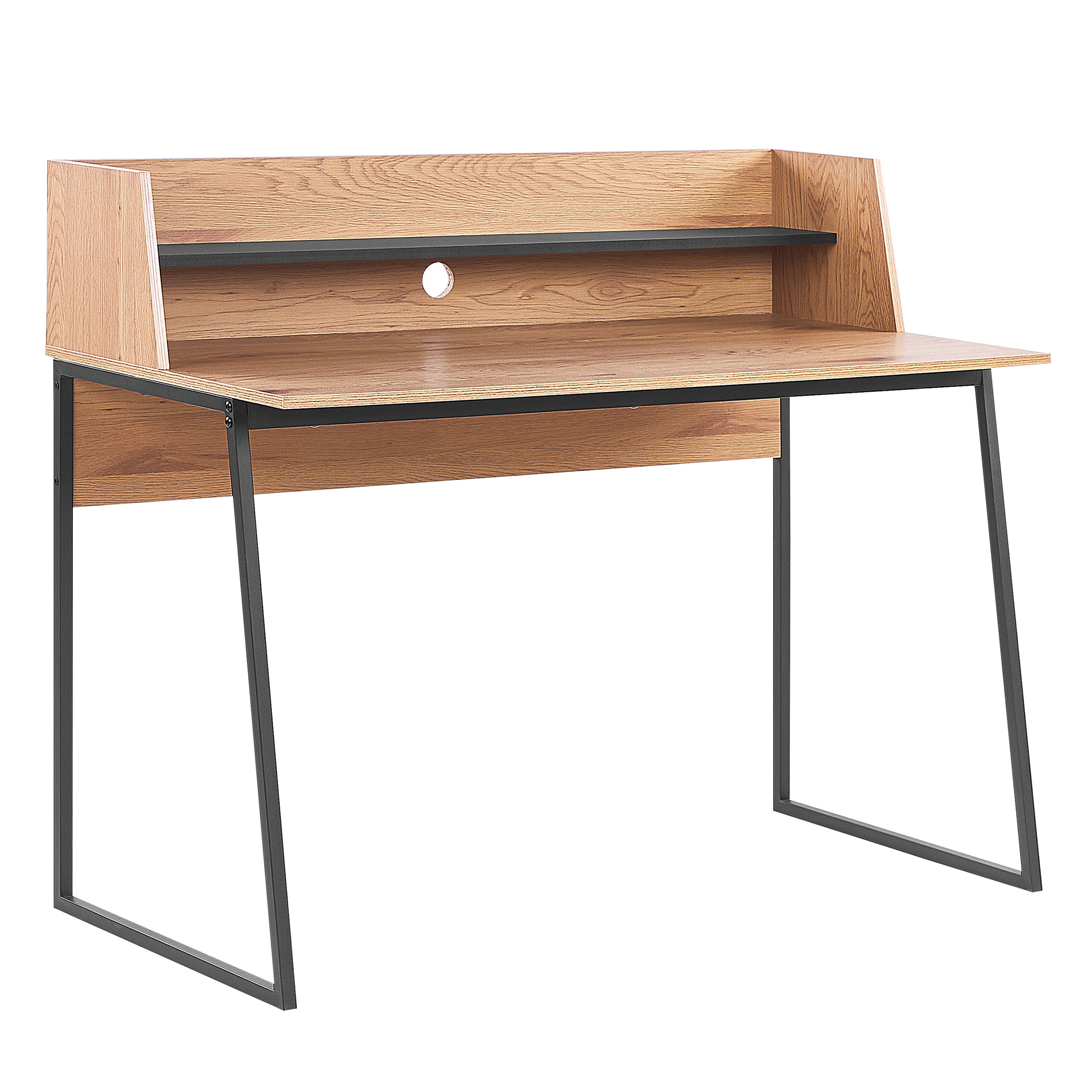Bureau 120 x 59 cm Lichte houtkleur GORUS
