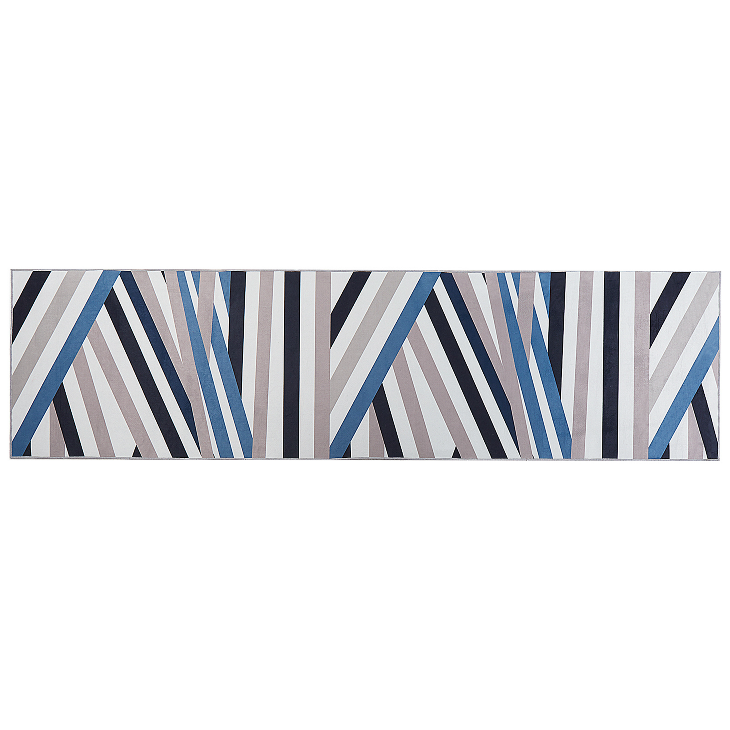 Vloerkleed polyester meerkleurig 80 x 300 cm ARTHUR