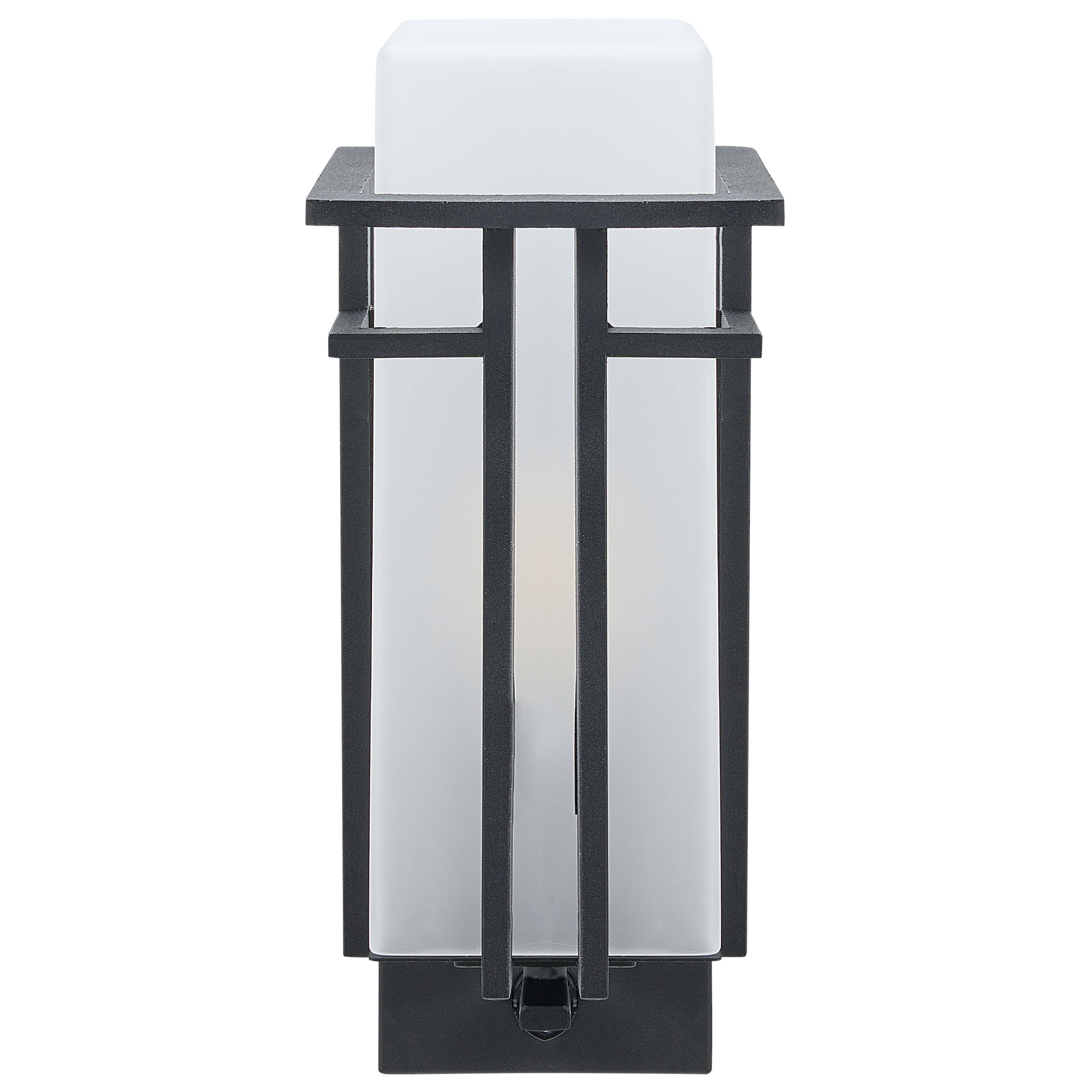 Wandlamp met bewegingssensor zwart 28 cm COWIE