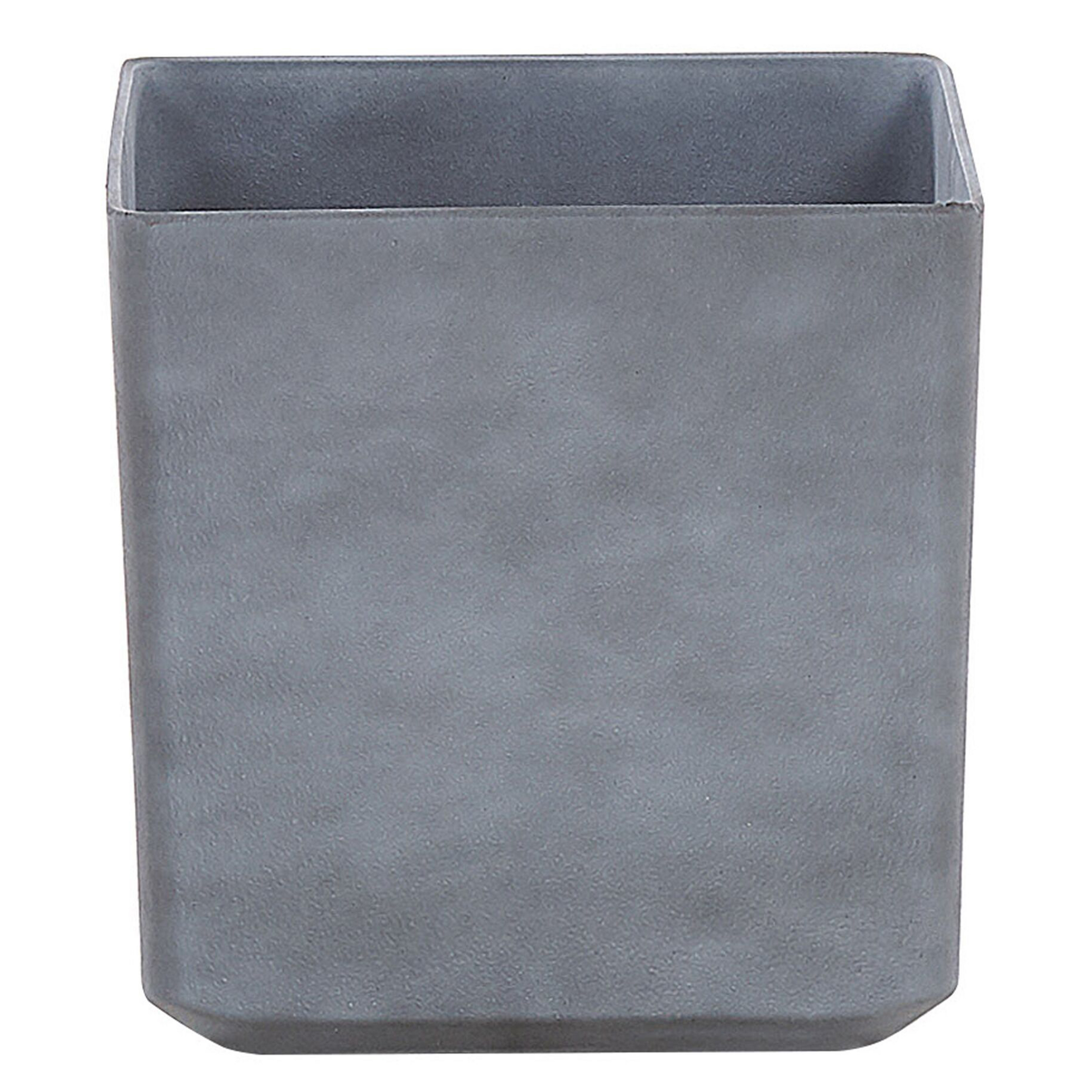 Bloempot grijs 35x35x35 cm ARTIKI