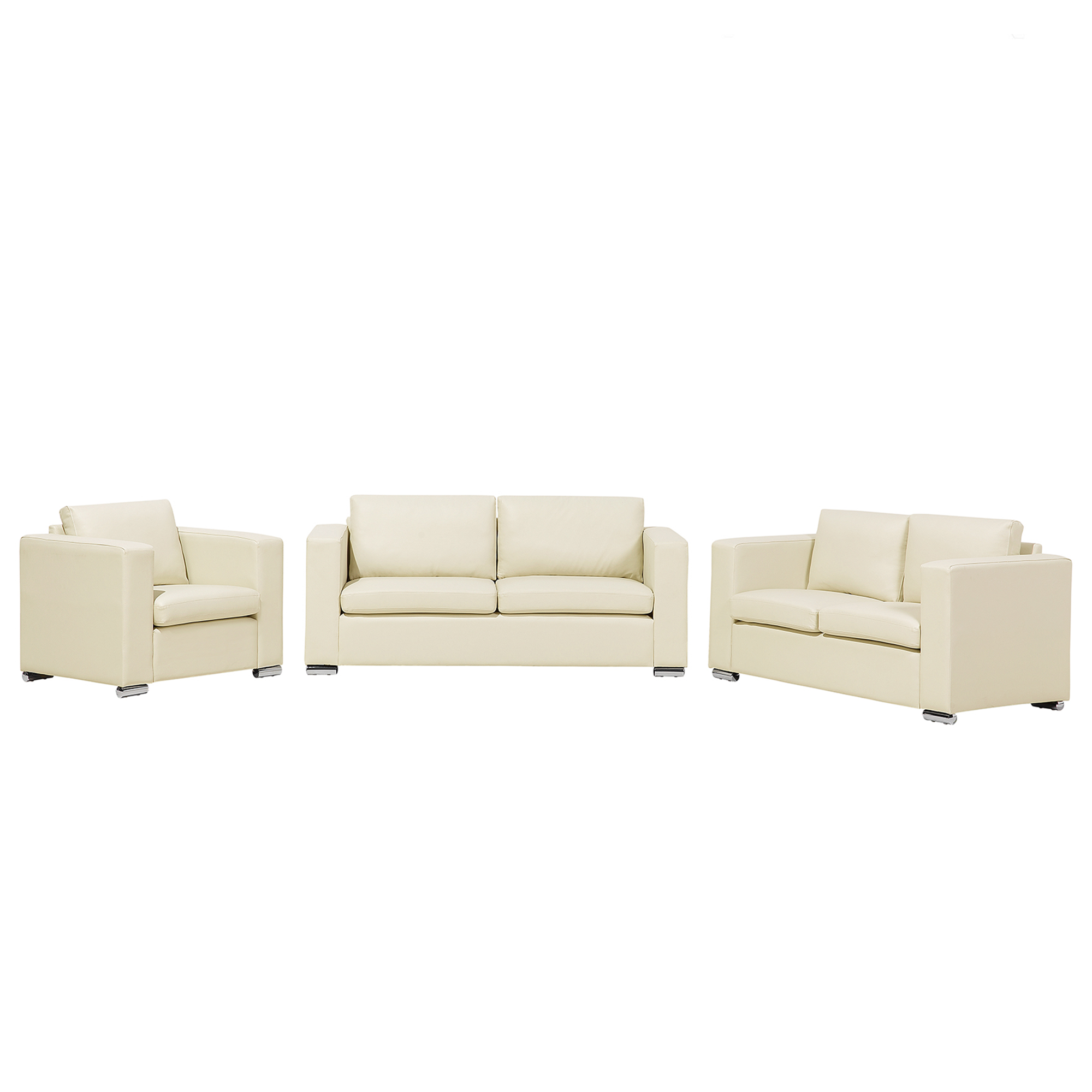 Bankenset leer beige HELSINKI