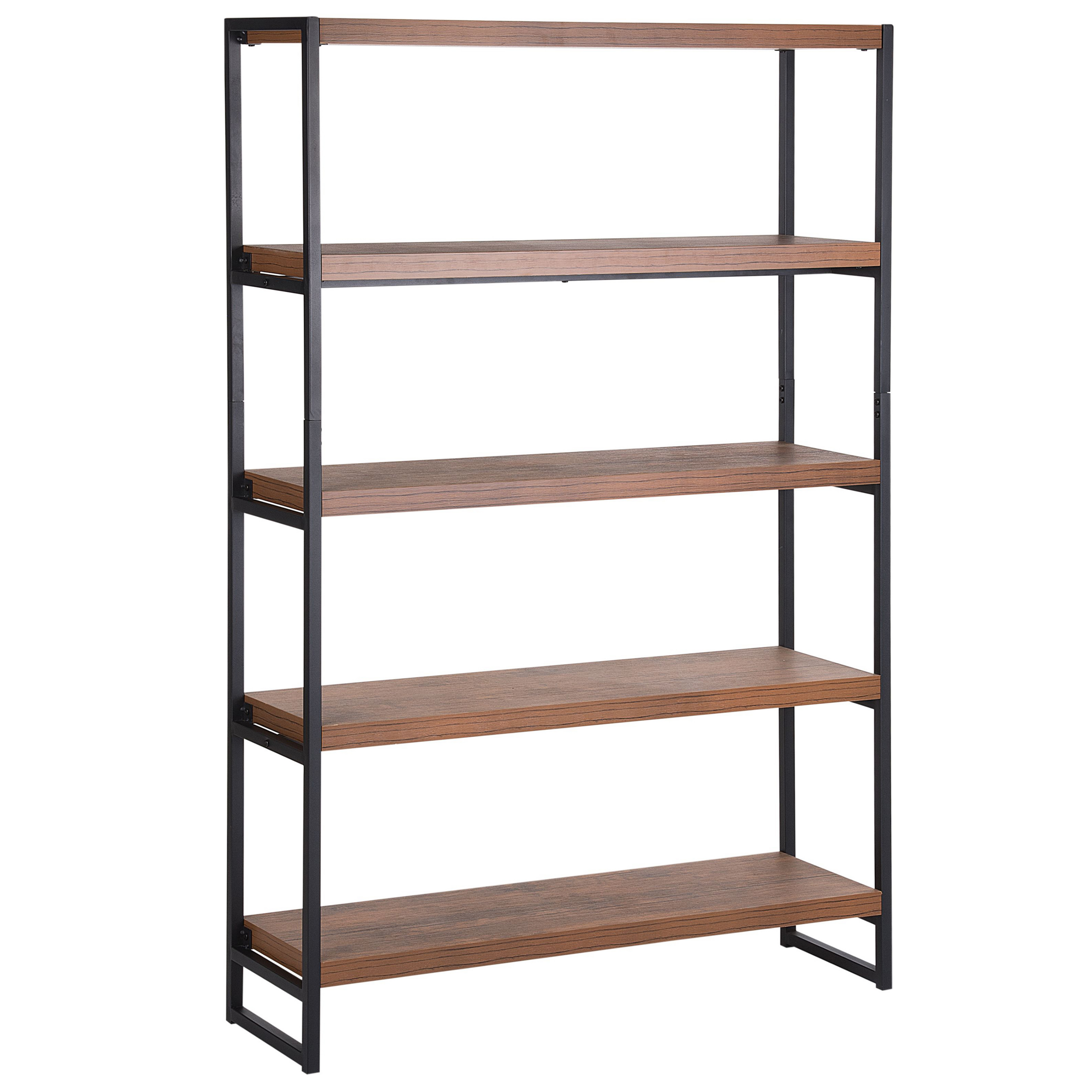 Boekenkast met 4 planken Donkere houtkleur TIFTON