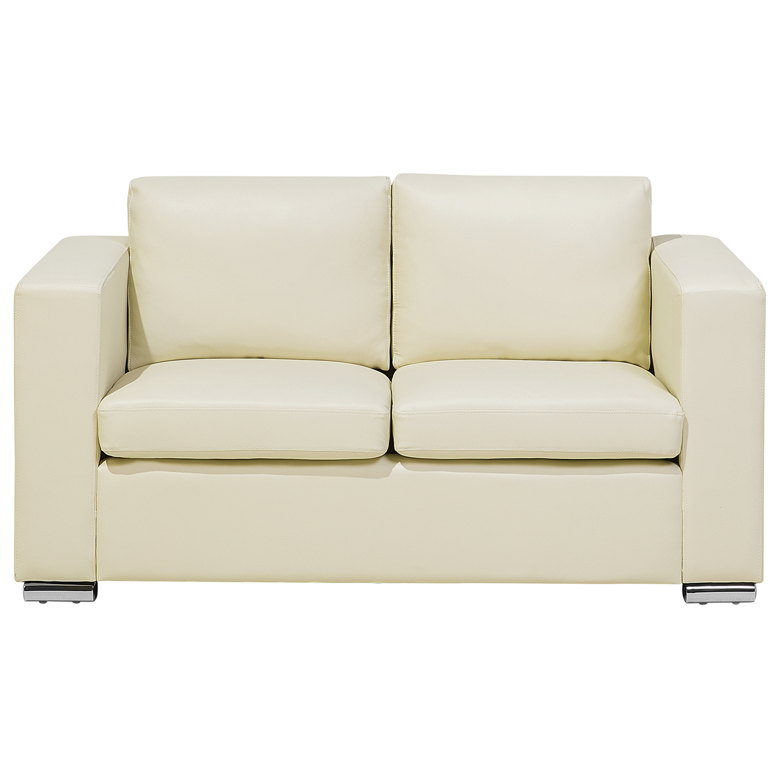 Tweezitsbank leer beige HELSINKI