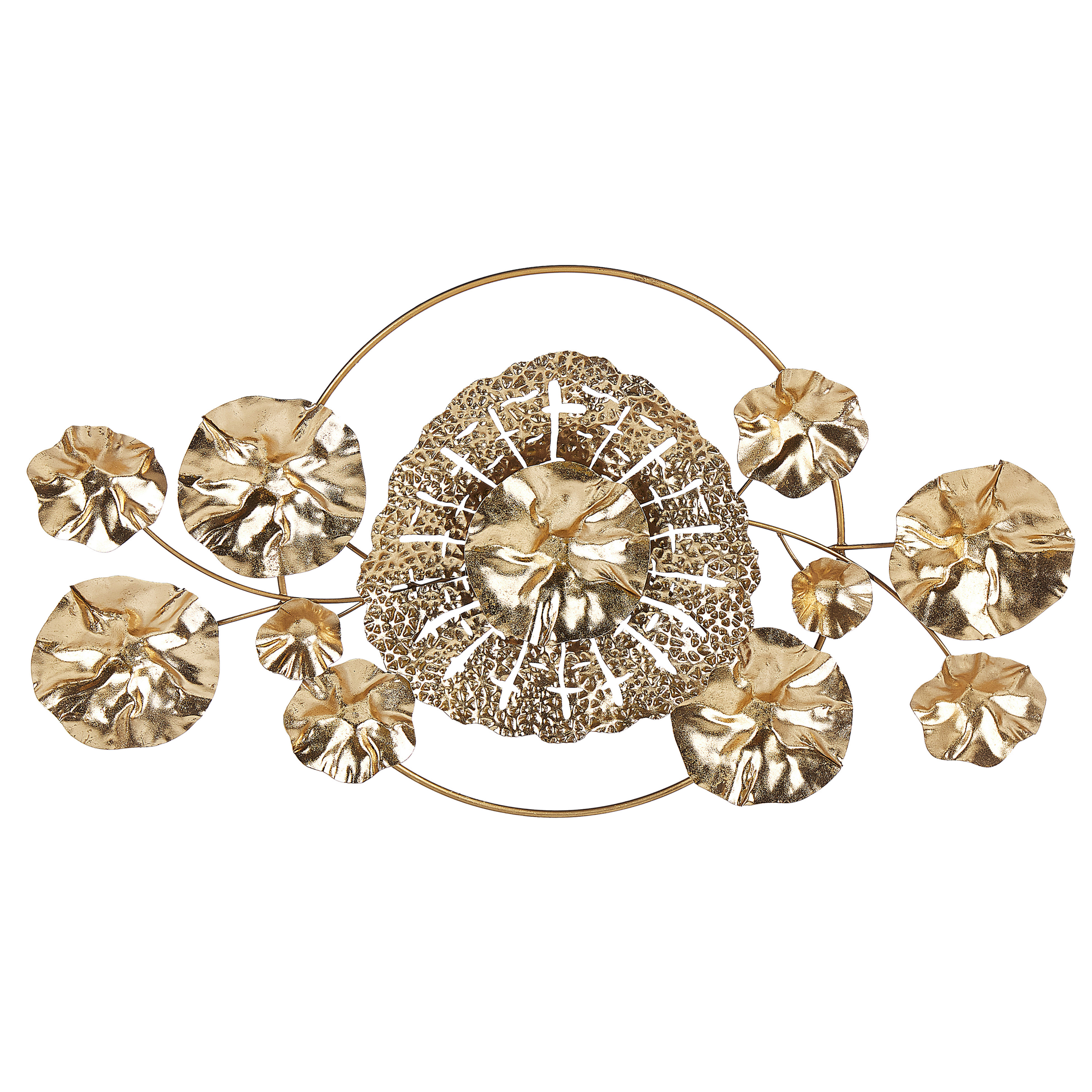 Wanddecoratie goud CHROMIUM