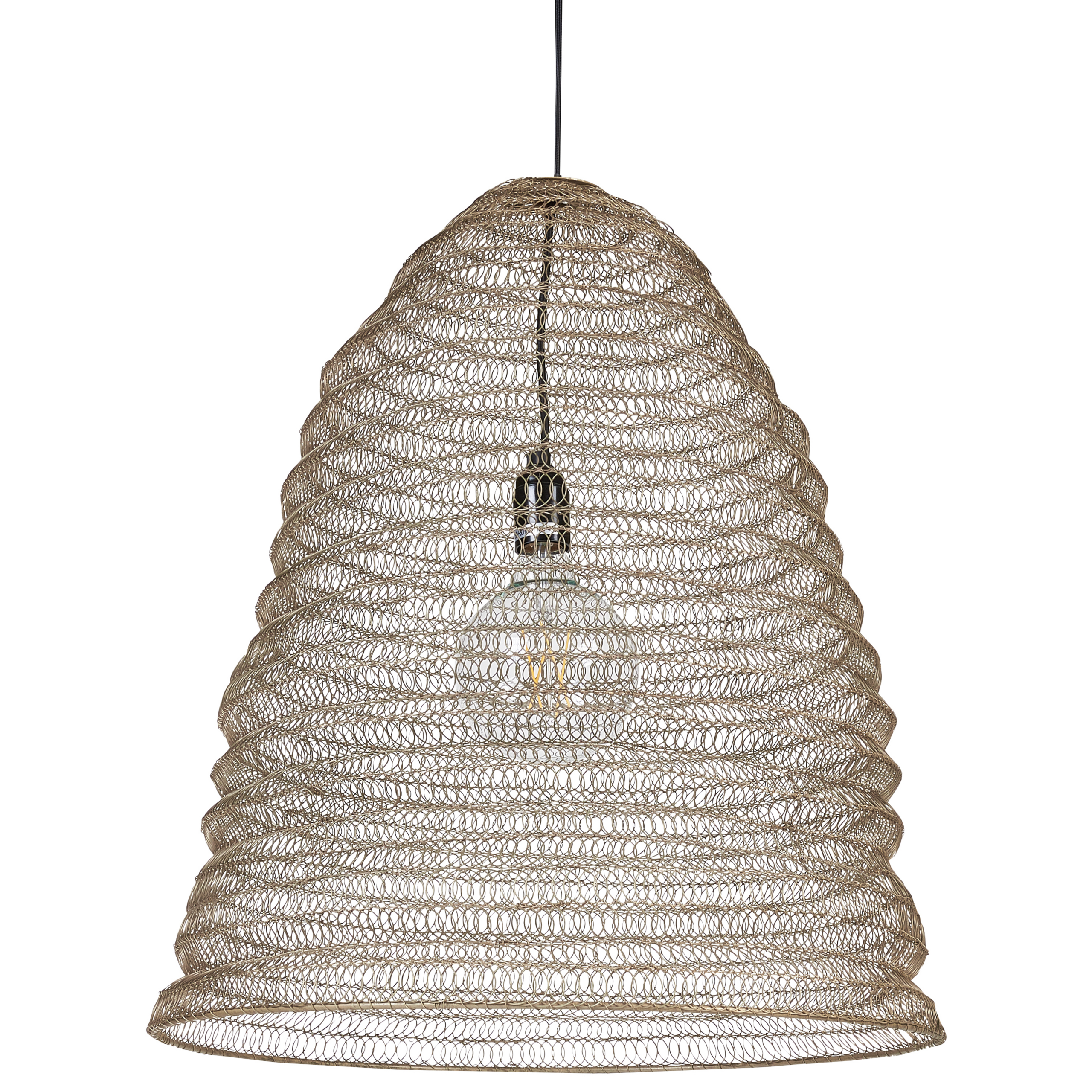 Hanglamp metaal koper PALAR