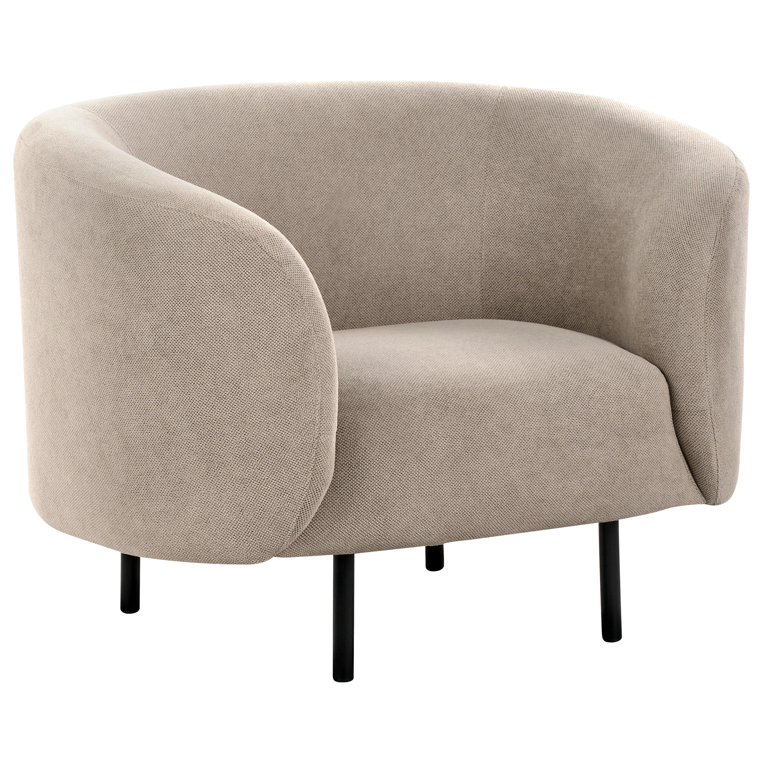 Fauteuil Taupe LOEN