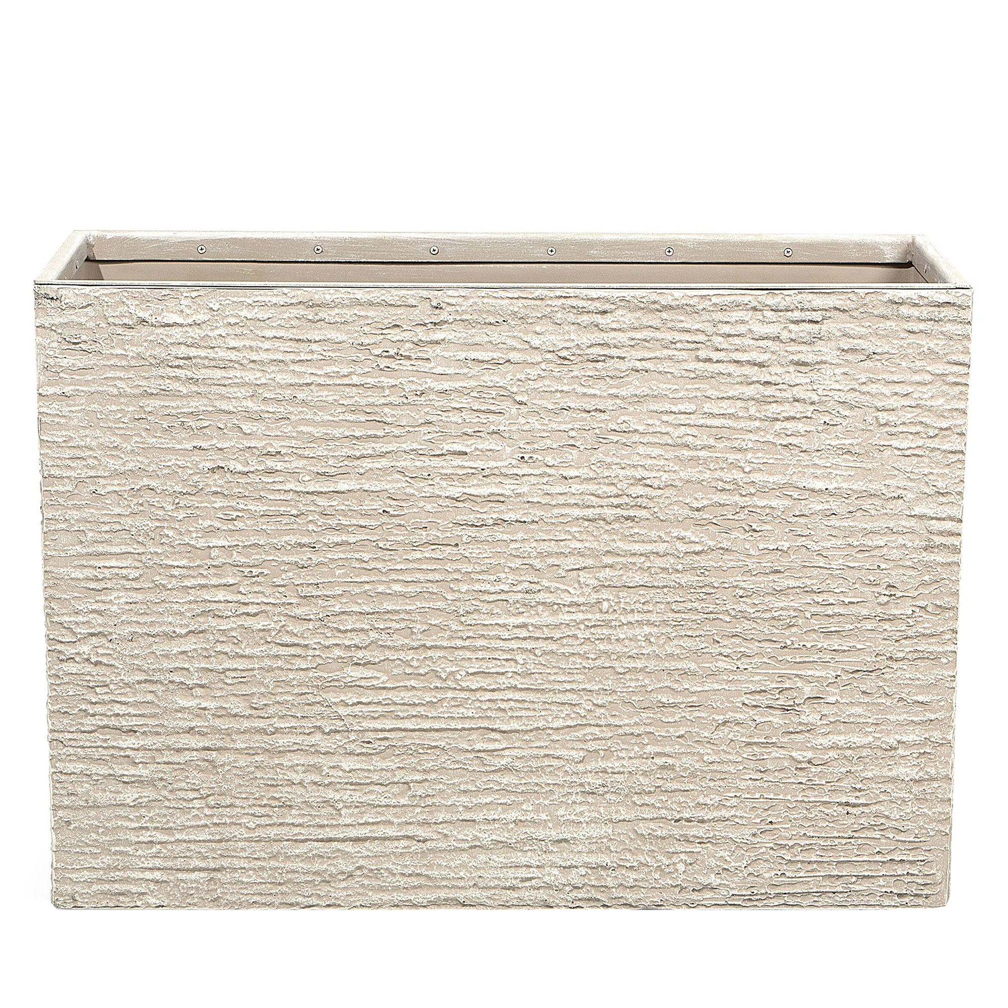 Bloempot beige 34 x 80 x 56 cm EDESSA