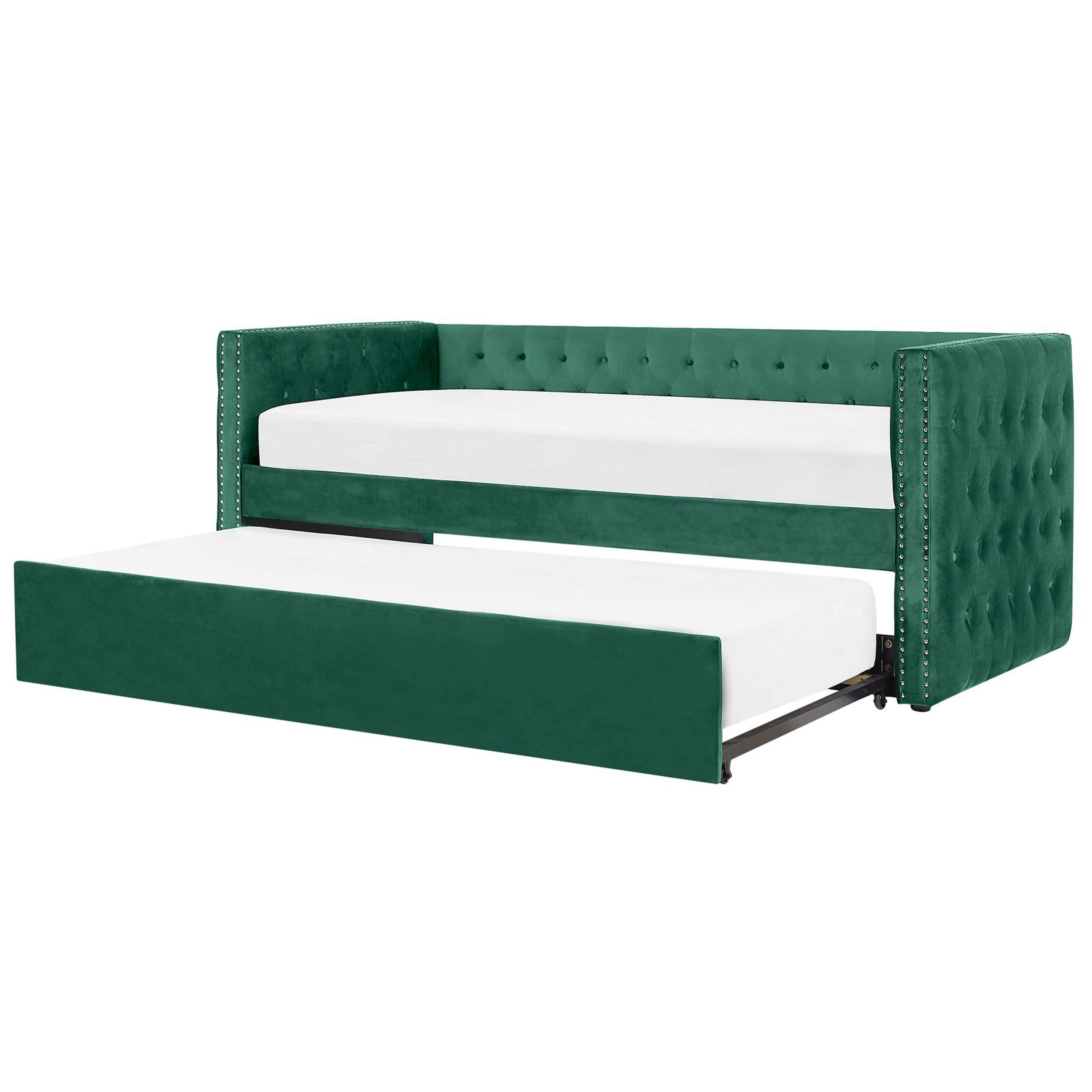 Bedbank fluweel groen 90 x 200 GASSIN