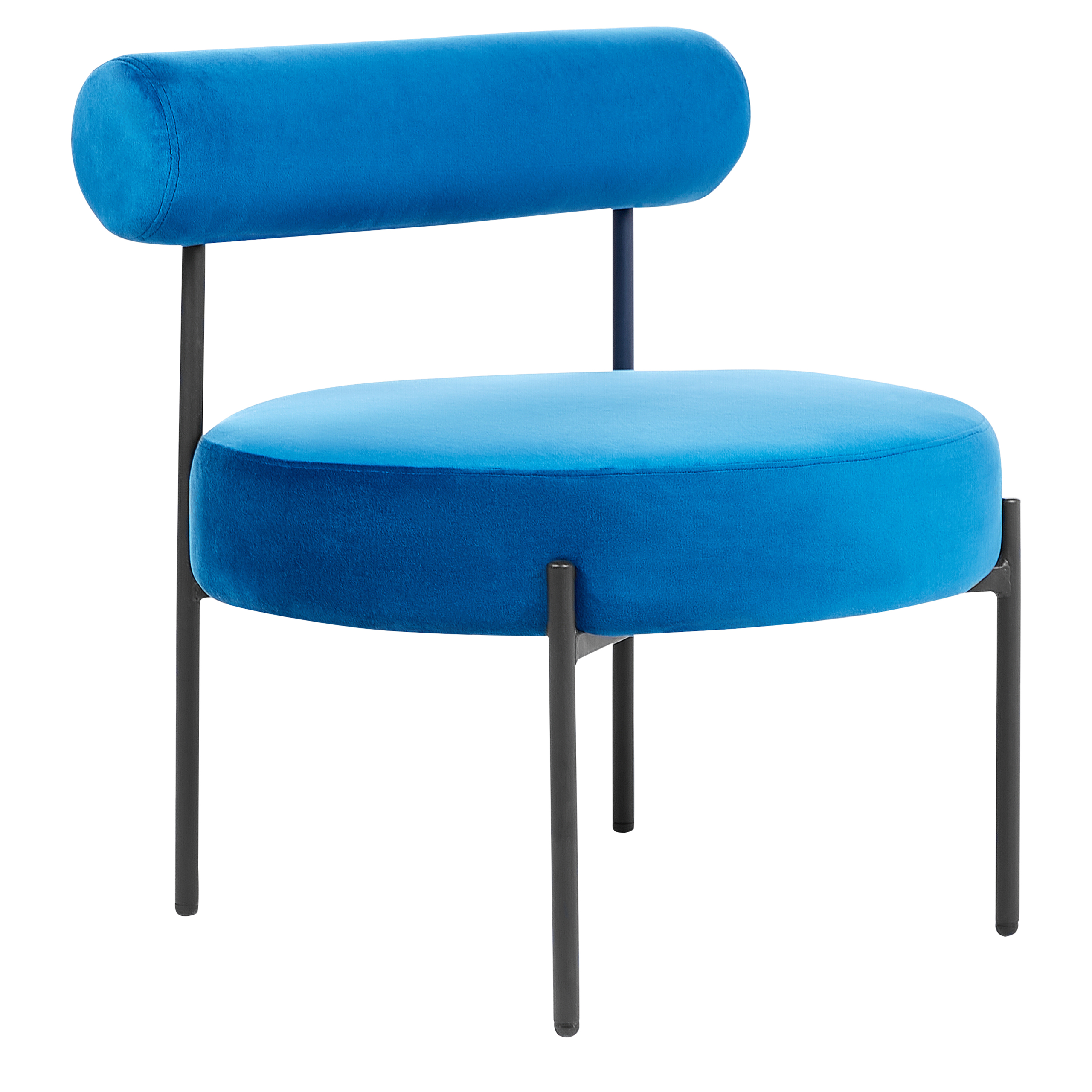Fauteuil Fluweel Marineblauw ALPHA