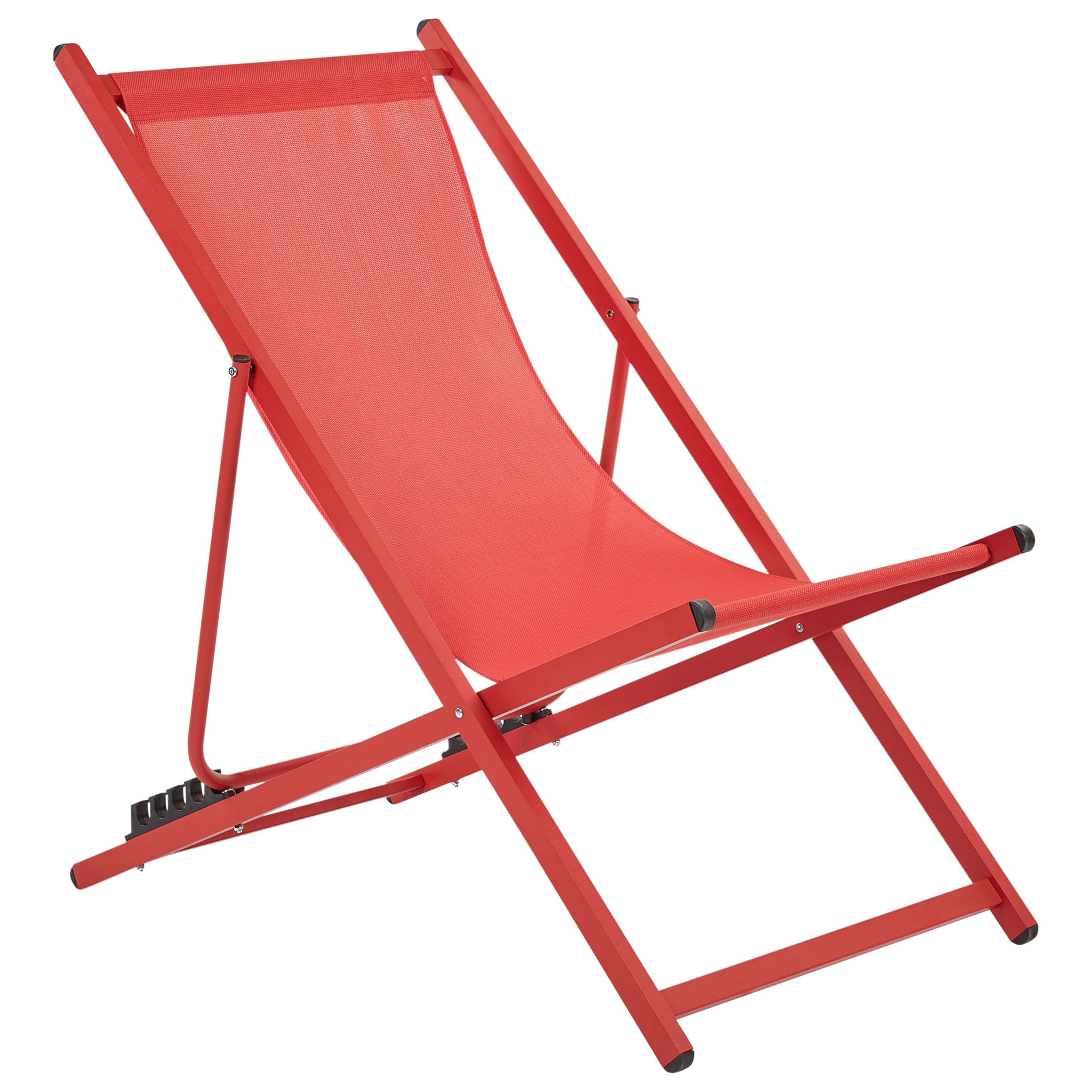 Tuinligstoel Rood LOCRI II