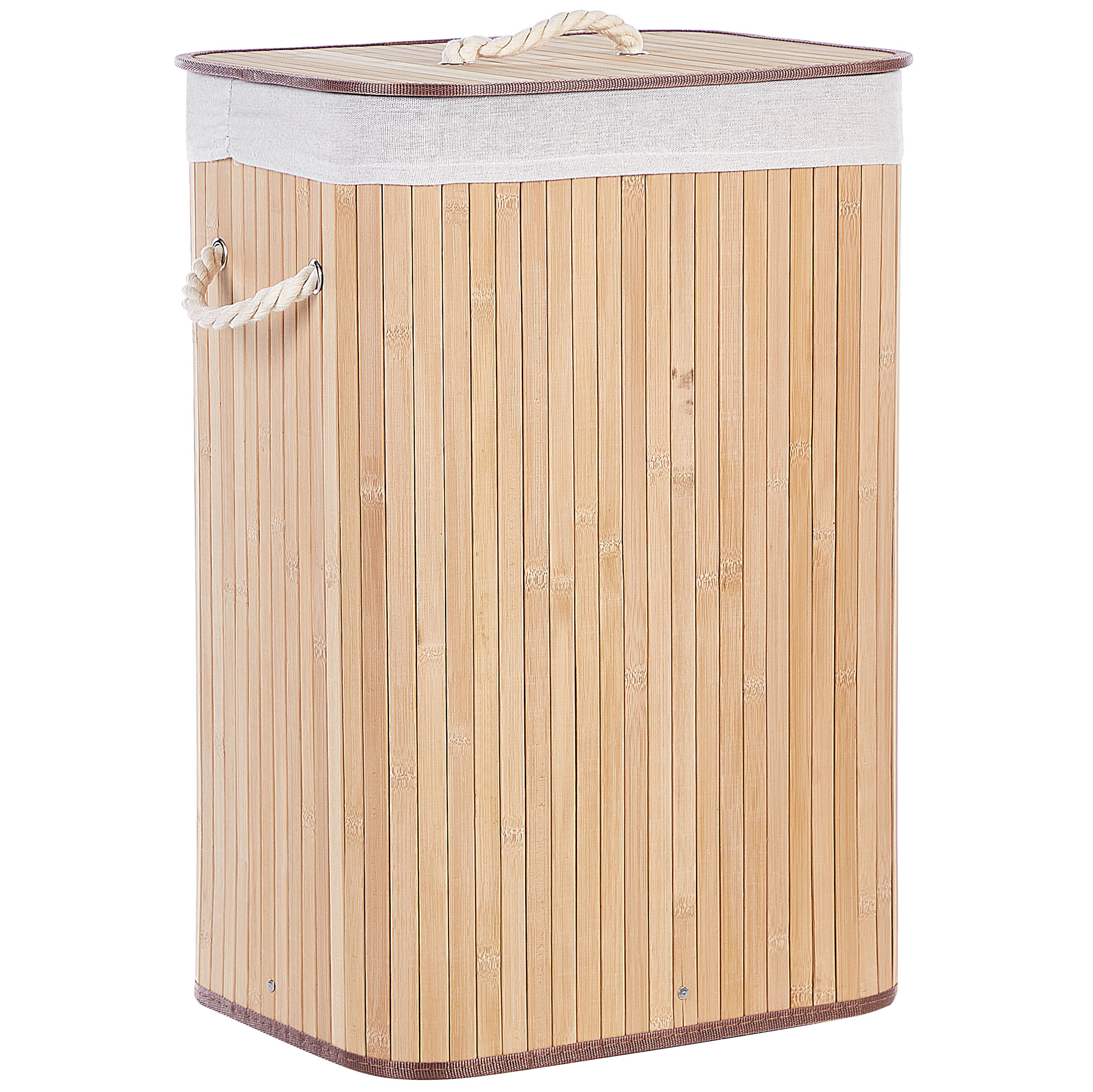 Wasmand bamboe lichtbruin 60 cm KOMARI