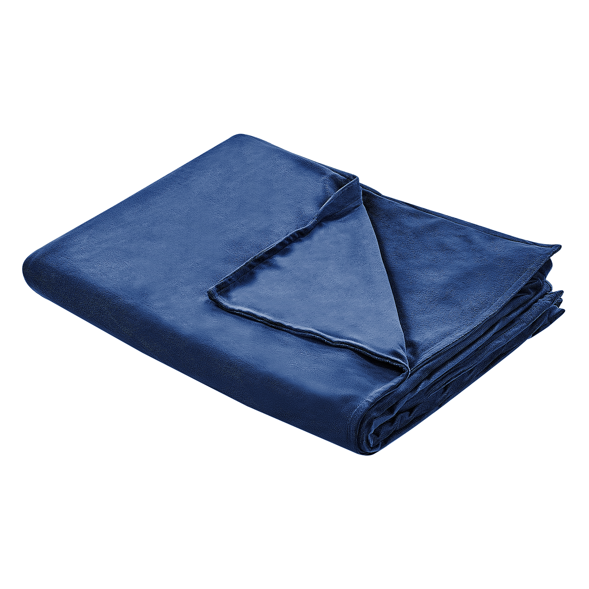 Verzwaringsdeken hoes donkerblauw 120 x 180 cm RHEA