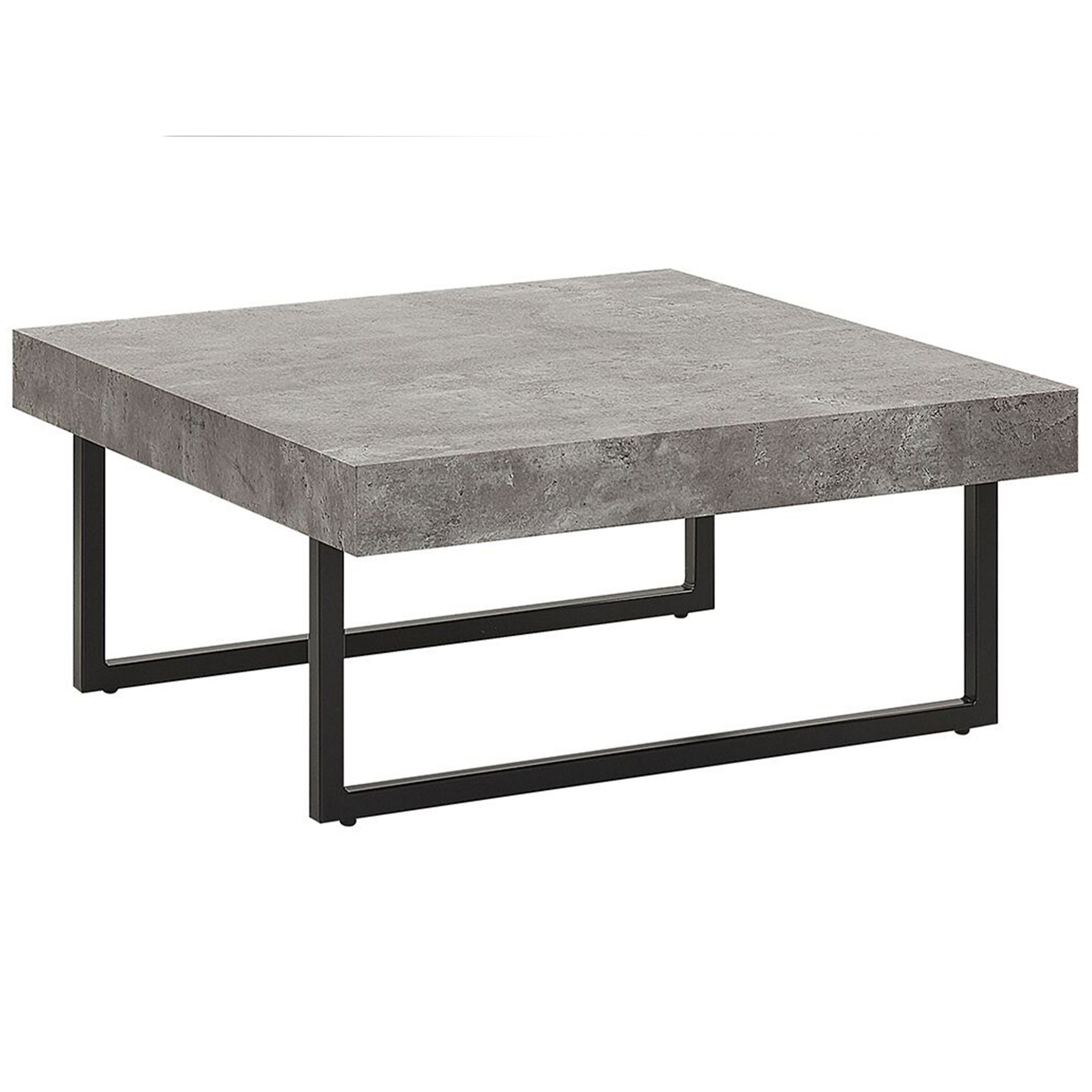 Salontafel MDF Betoneffect Grijs DELUZ