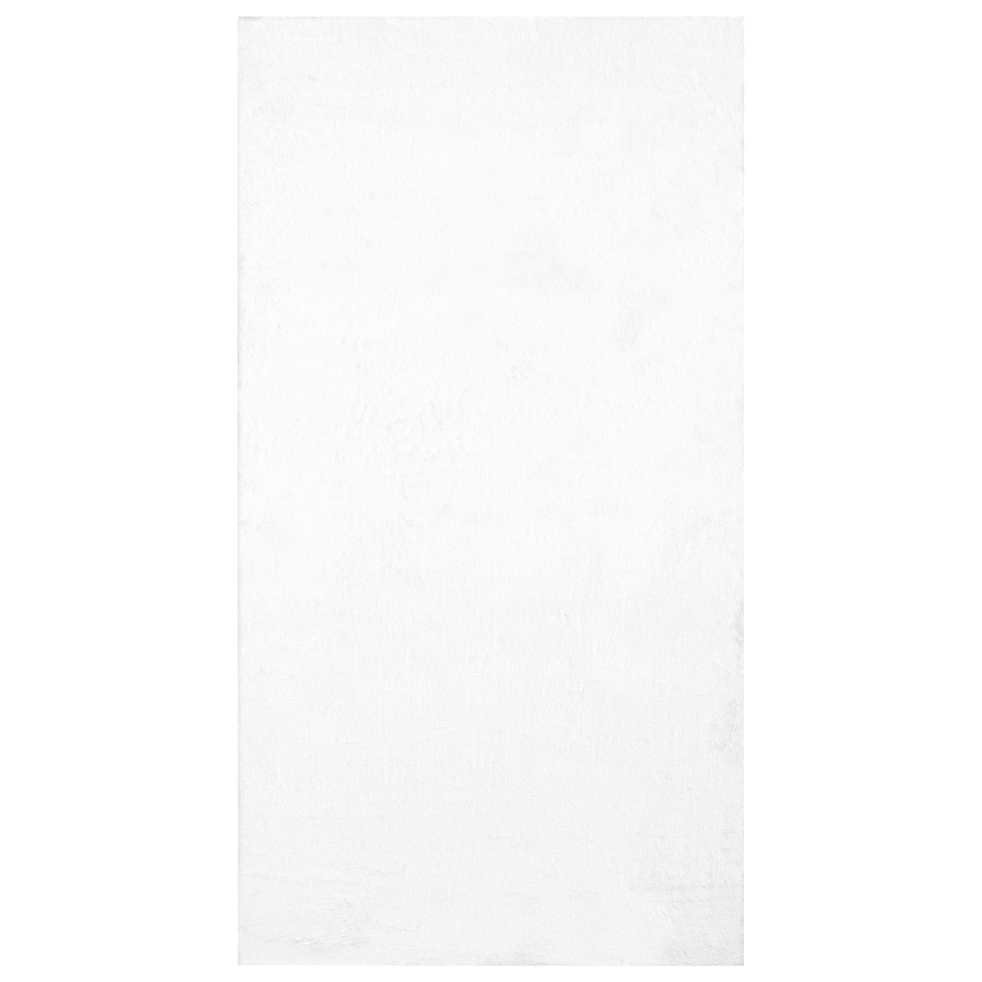 Vloerkleed kunstbont wit 80 x 150 cm MIRPUR