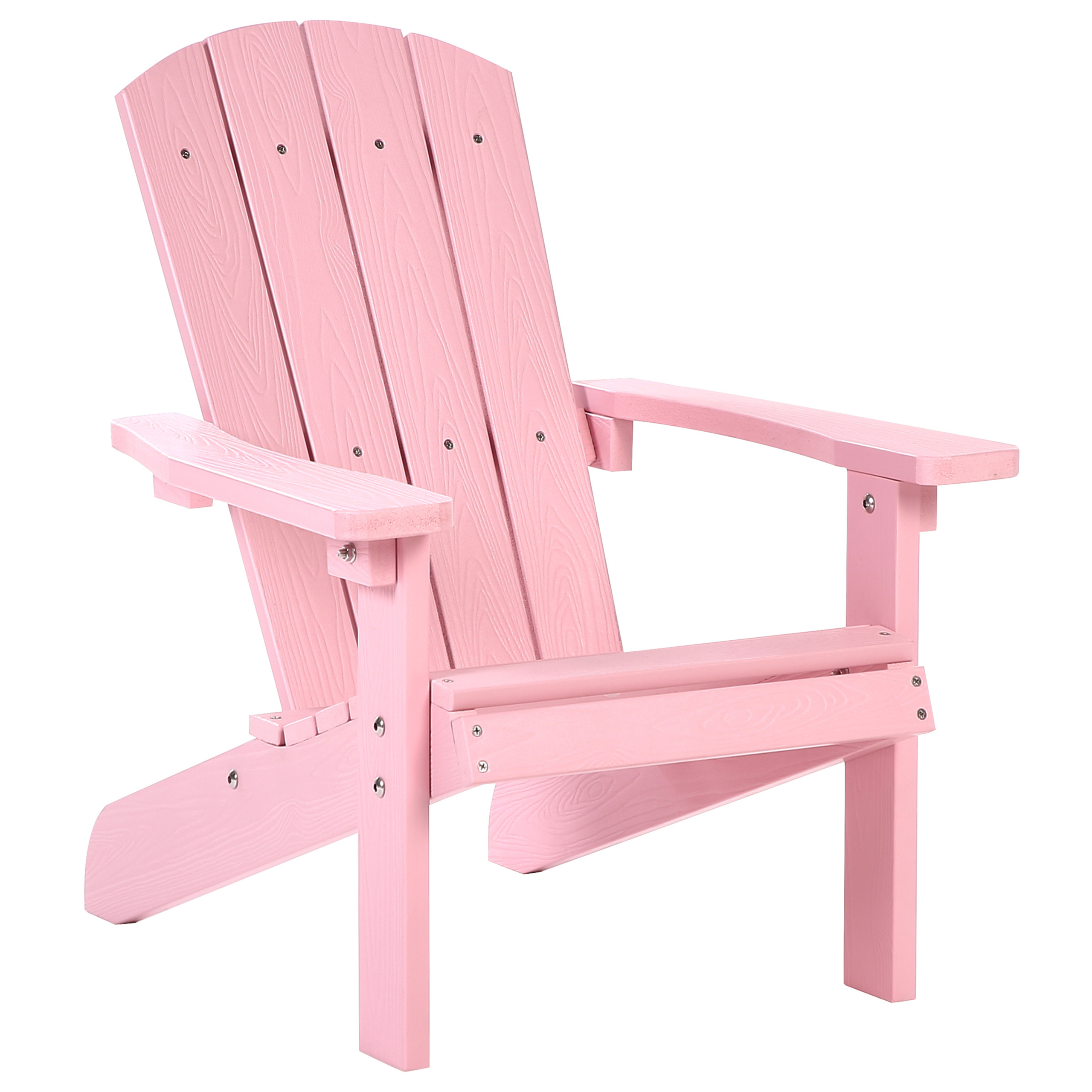 Kinderstoel Bewerkt hout Pastelroze ADIRONDACK