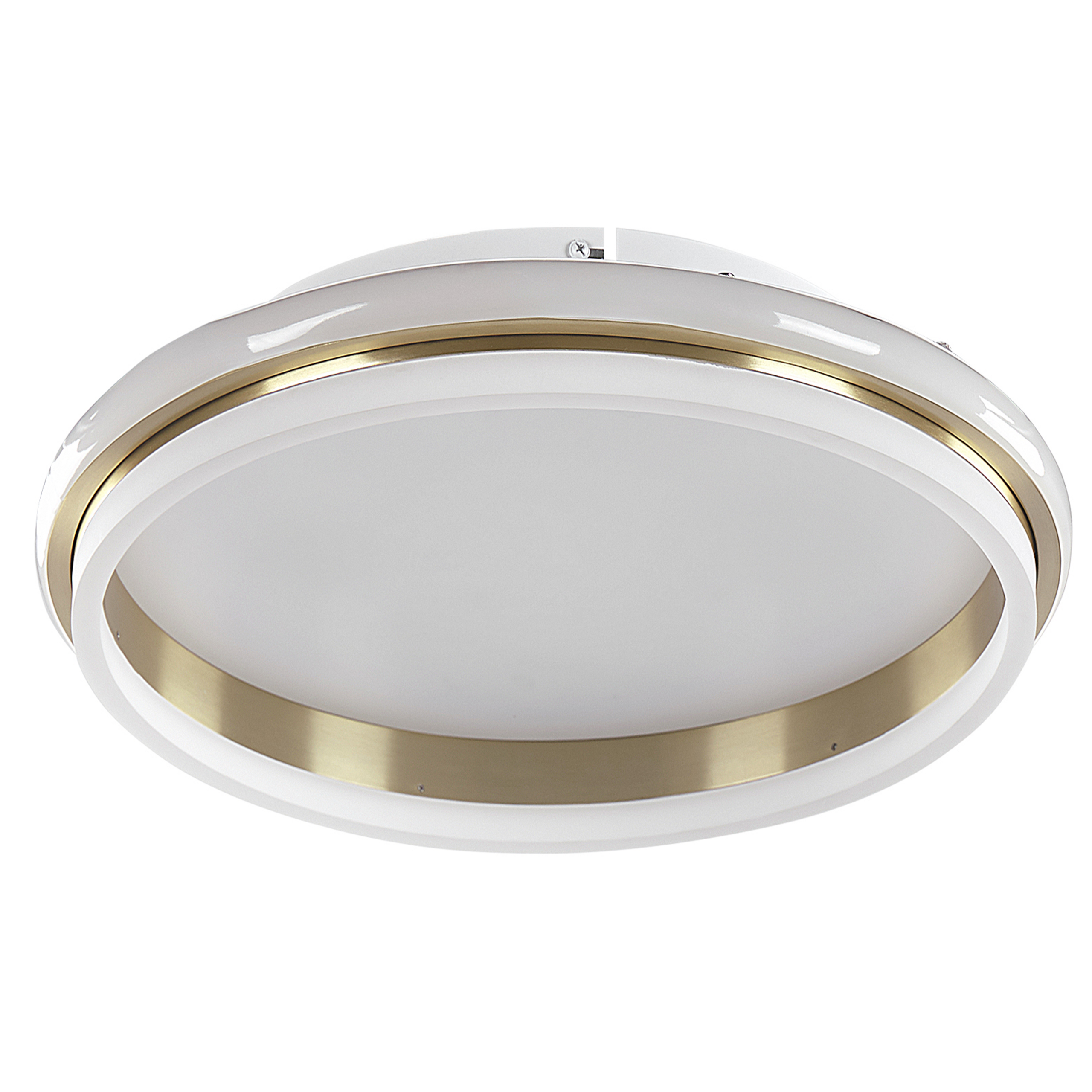 Plafondlamp LED wit/goud 42 cm TAPING