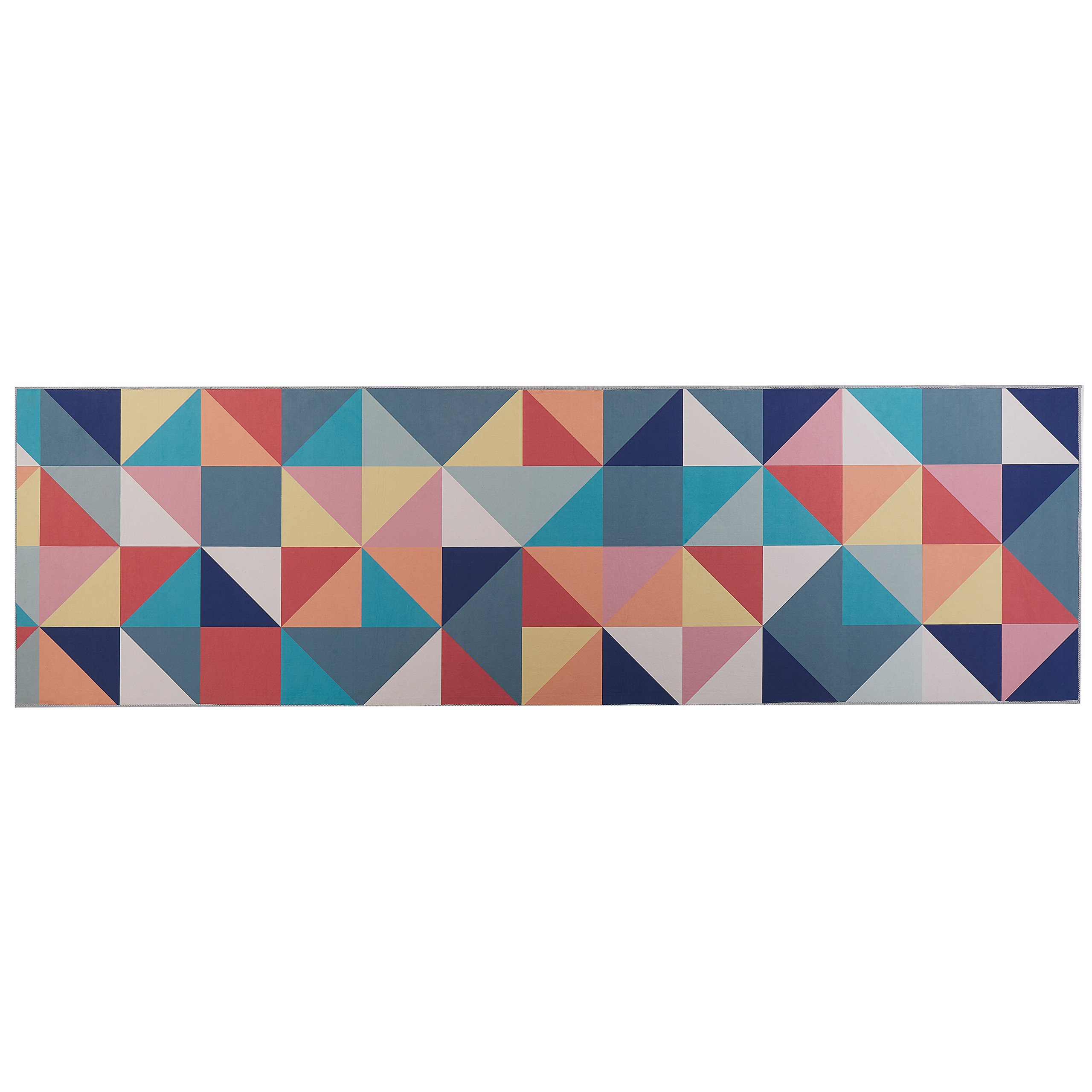 Vloerkleed polyester meerkleurig 60 x 200 cm VILLUKURI