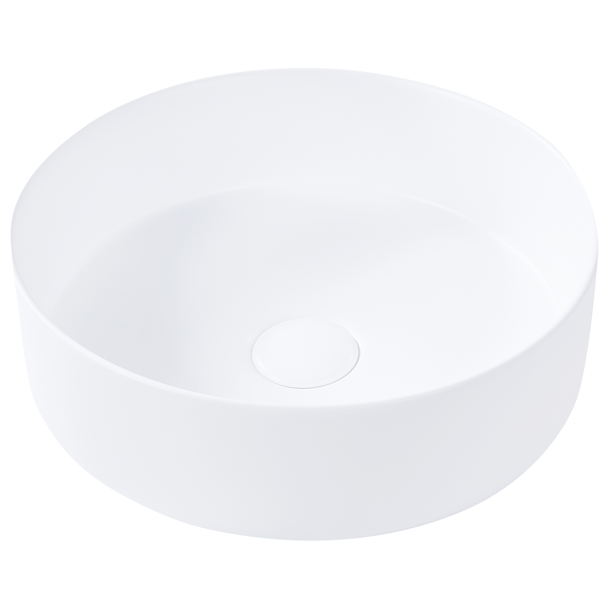 Wastafel keramiek gebroken wit ⌀ 36 cm CALIG