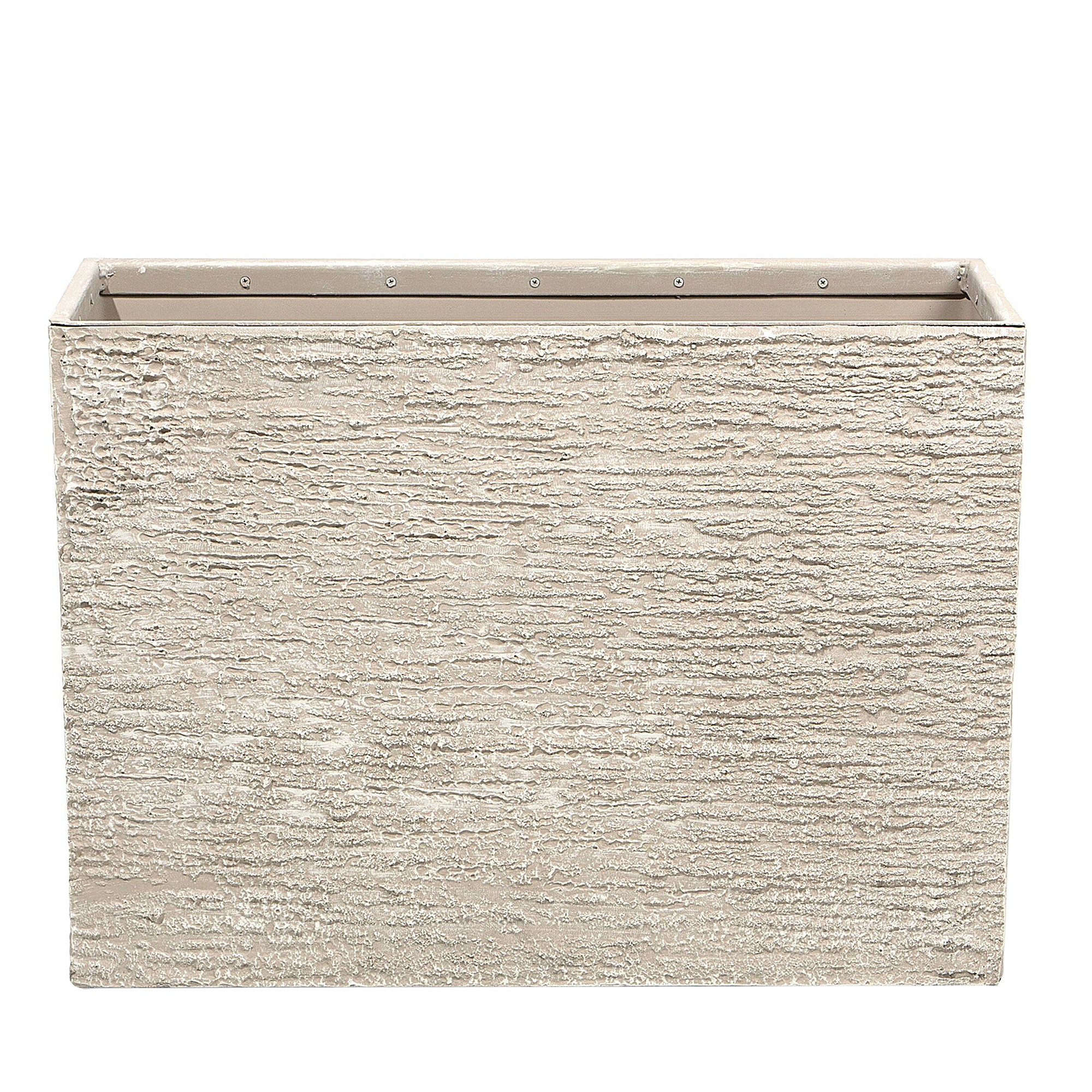 Bloempot beige 29x70x50 cm EDESSA