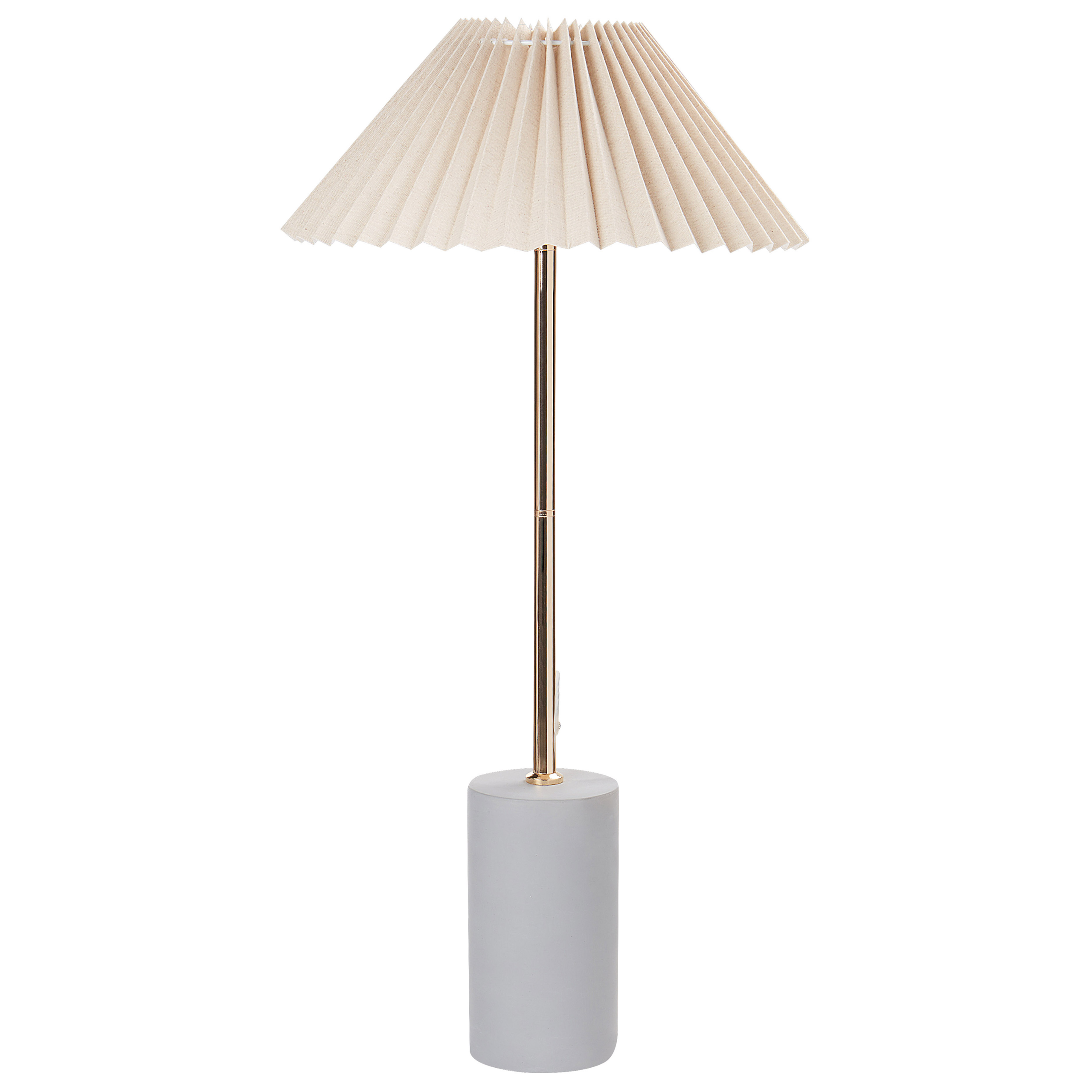 Tafellamp linnen beige BALUARTE