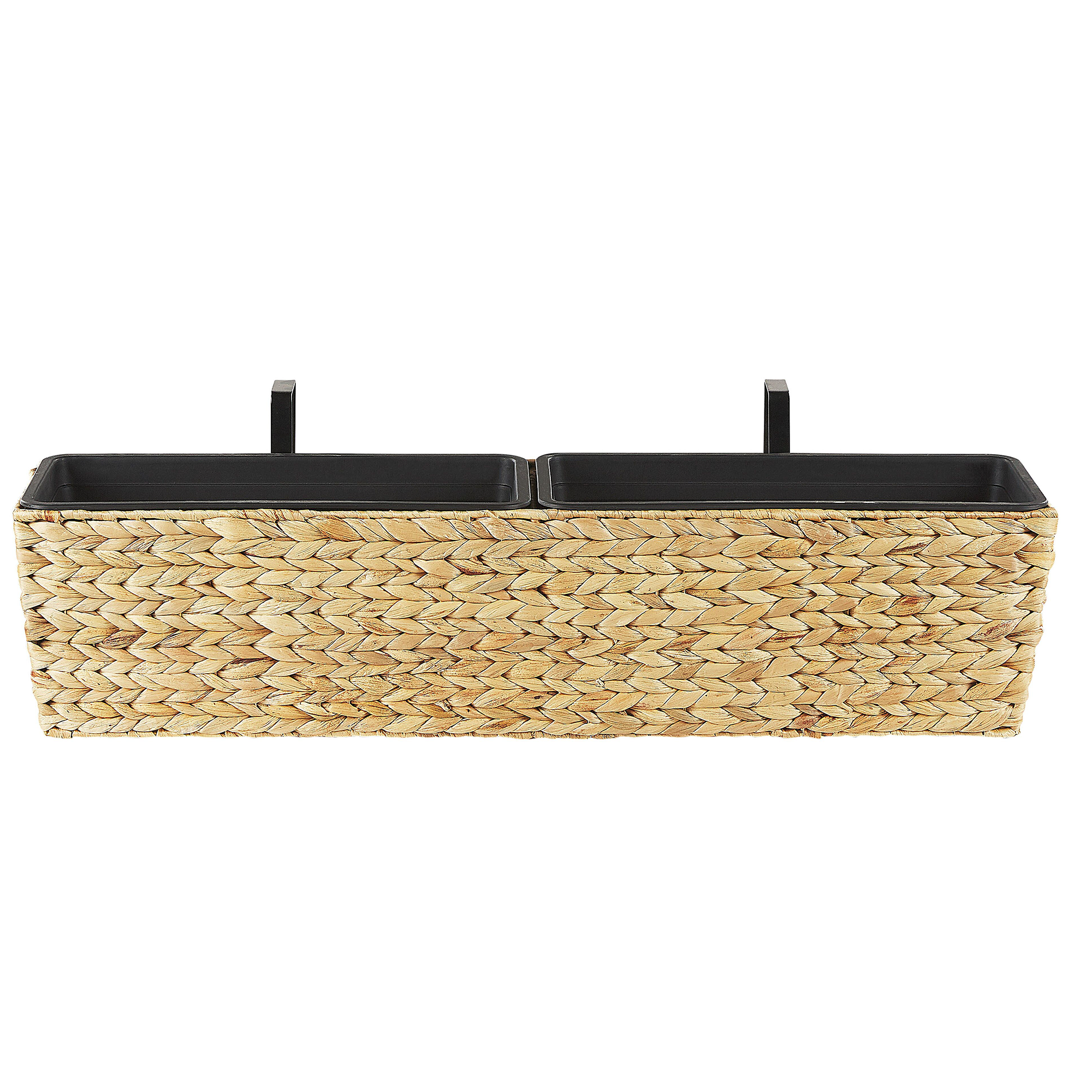 Bloembak zandbeige 80x20x18 cm KAWALA