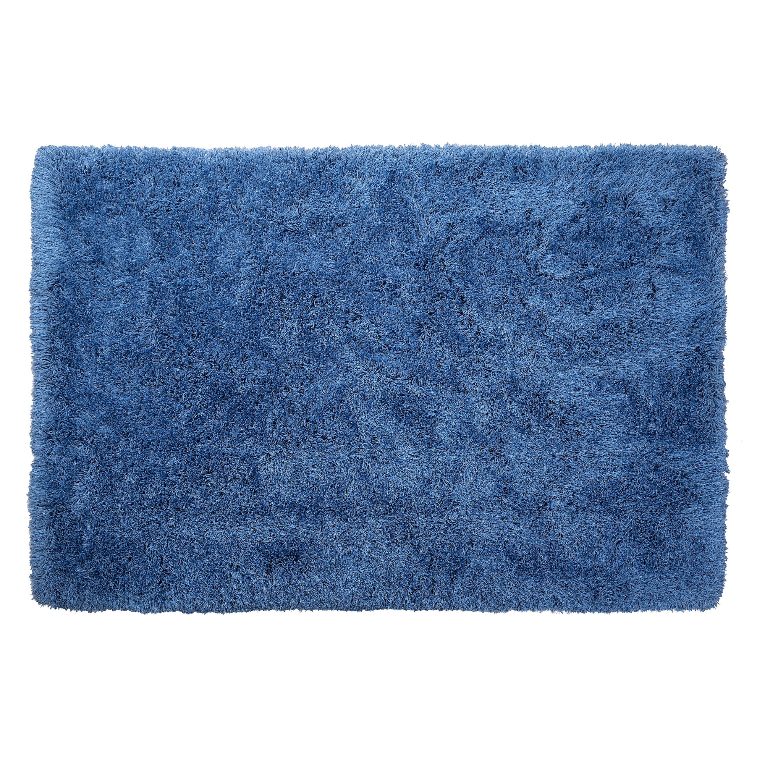 Vloerkleed polyester blauw 140 x 200 cm CIDE