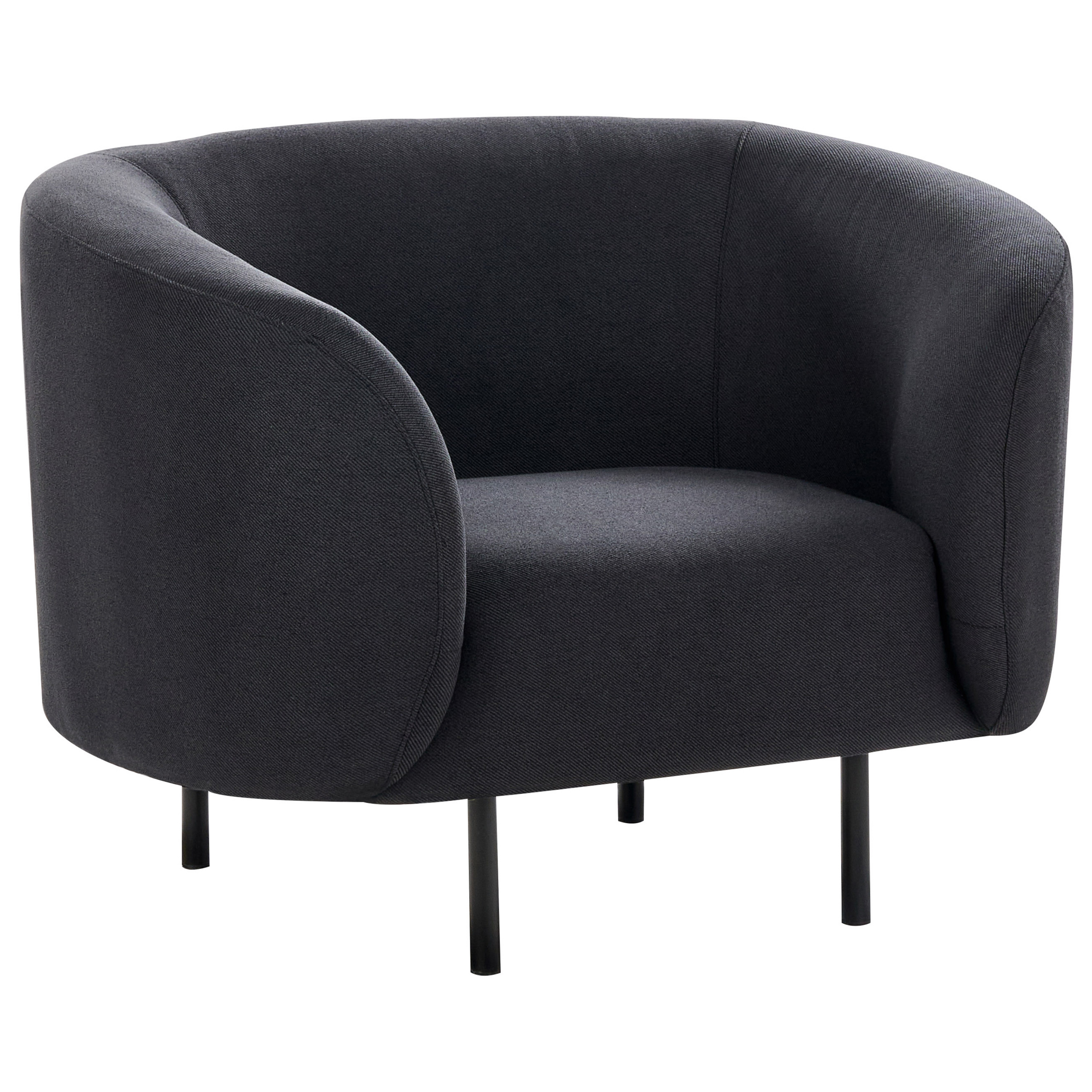 Fauteuil Zwart LOEN