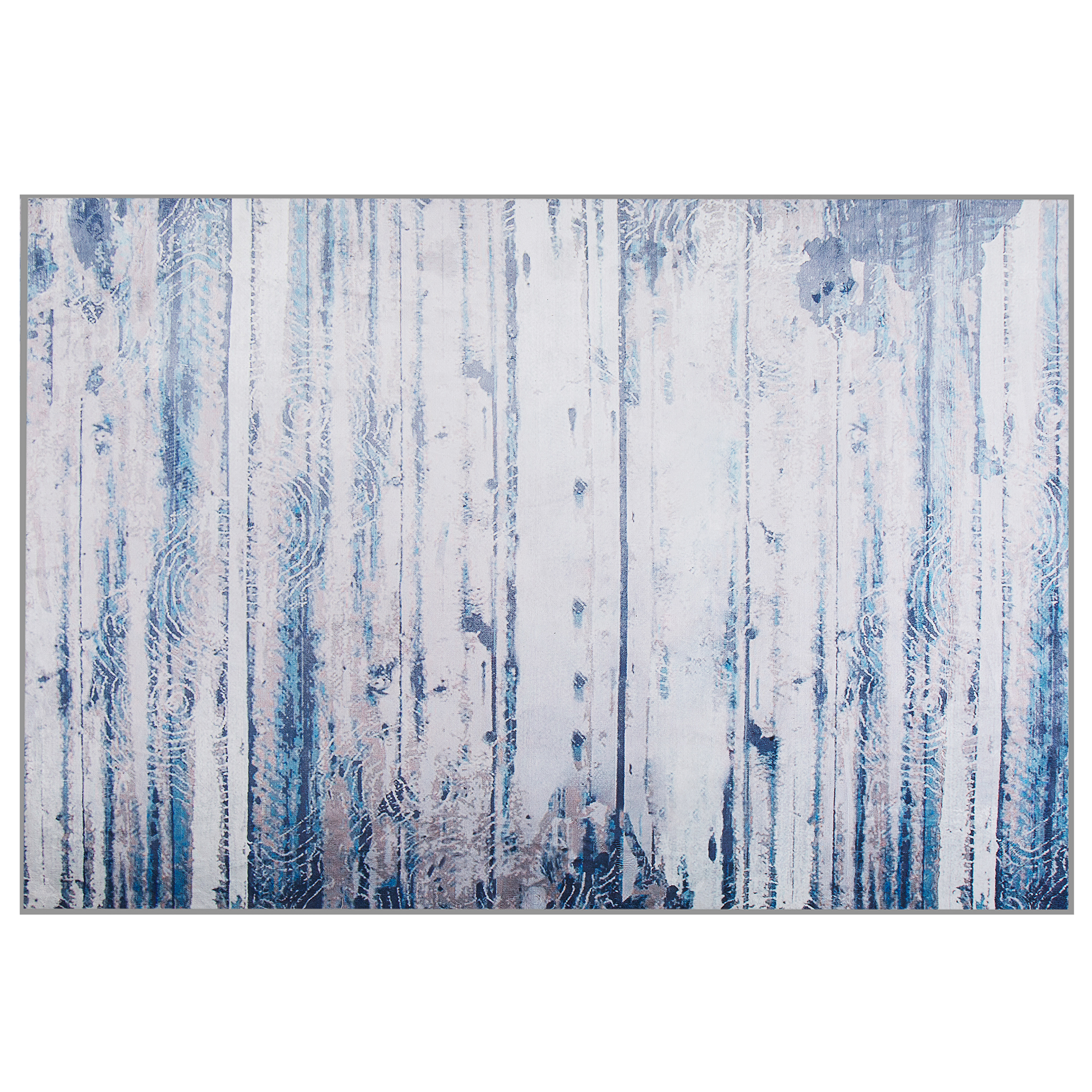 Vloerkleed polyester beige/grijs 140 x 200 cm DALLICA