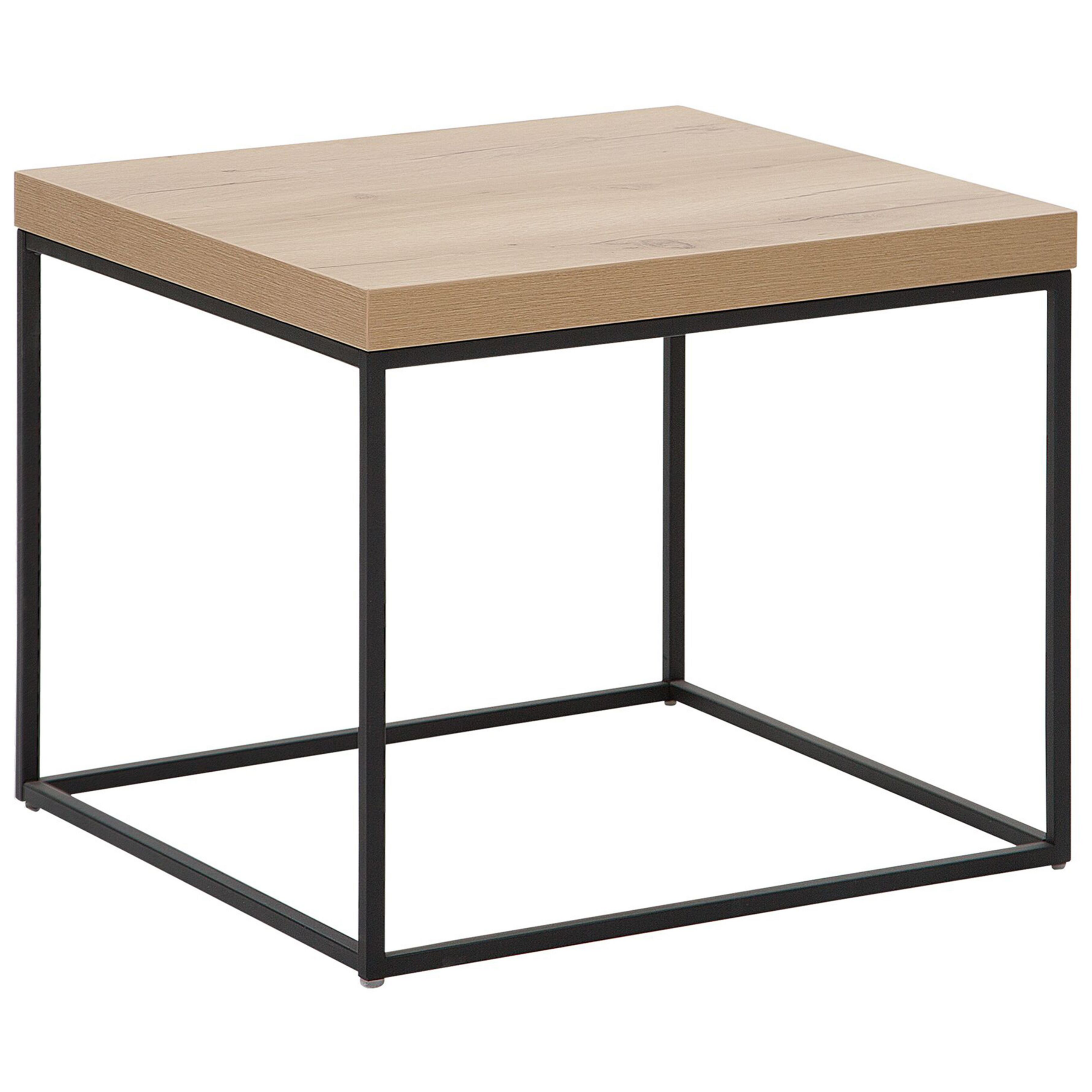 Bijzettafel lichtbruin DELANO