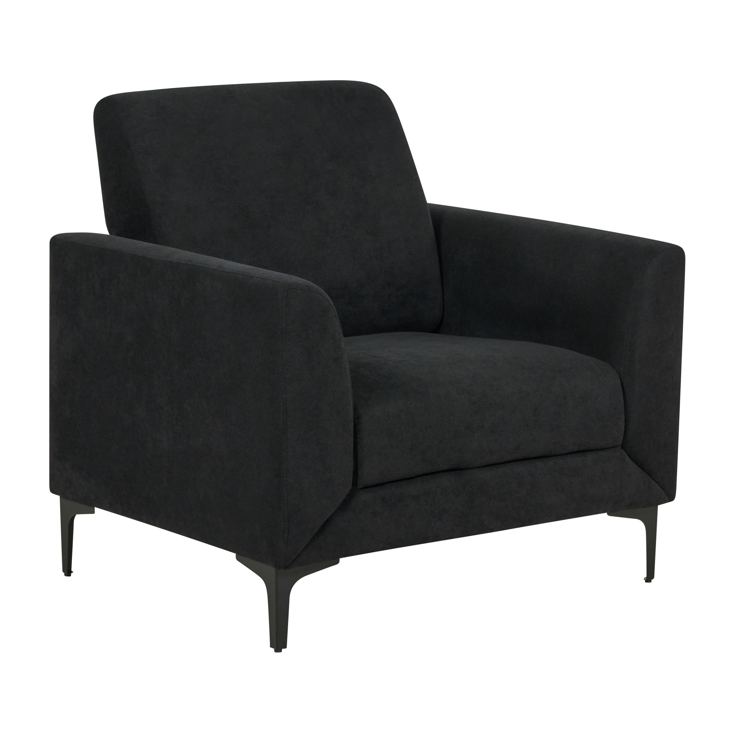 Fauteuil Zwart FENES