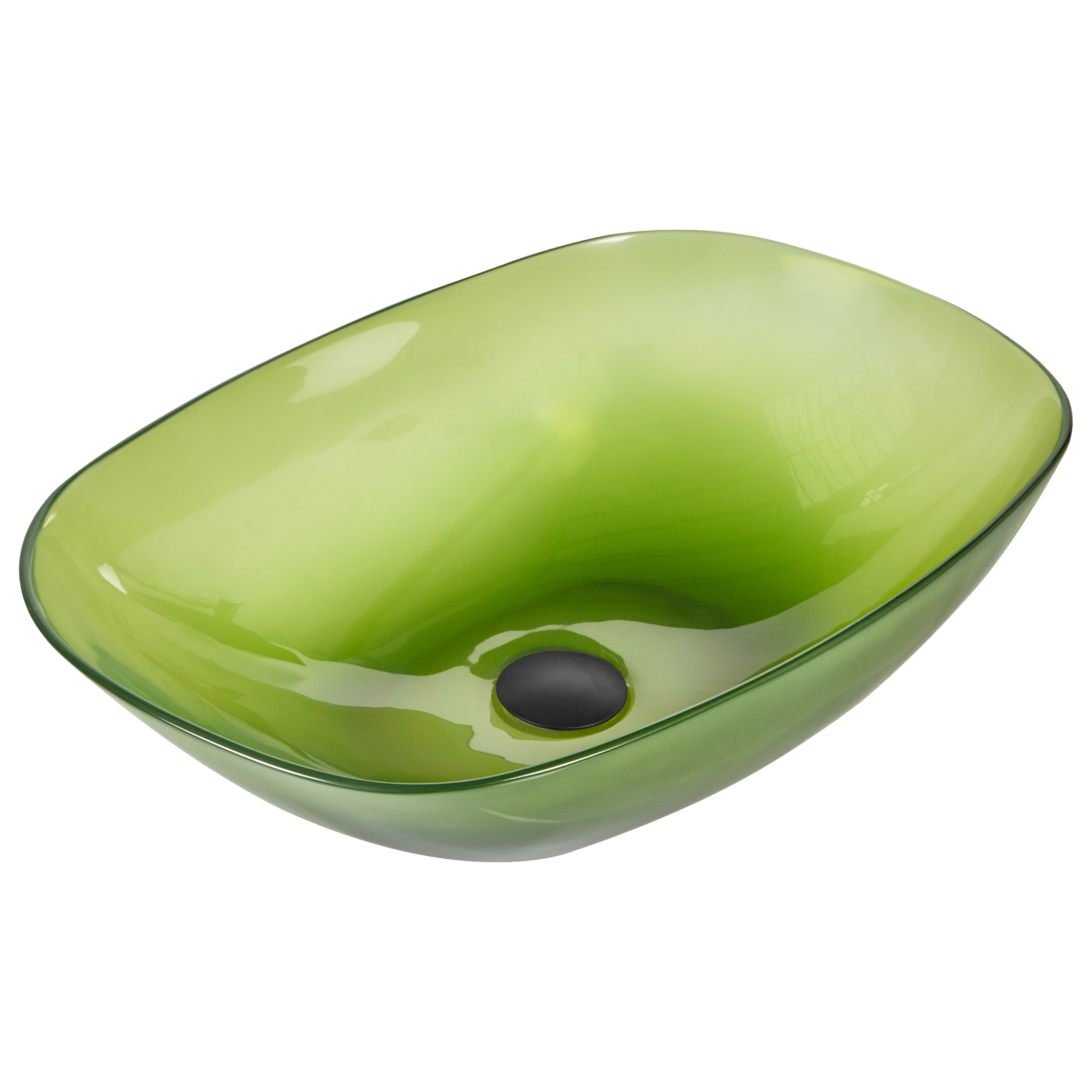 Wastafel groen 54 x 36 cm MOENGO