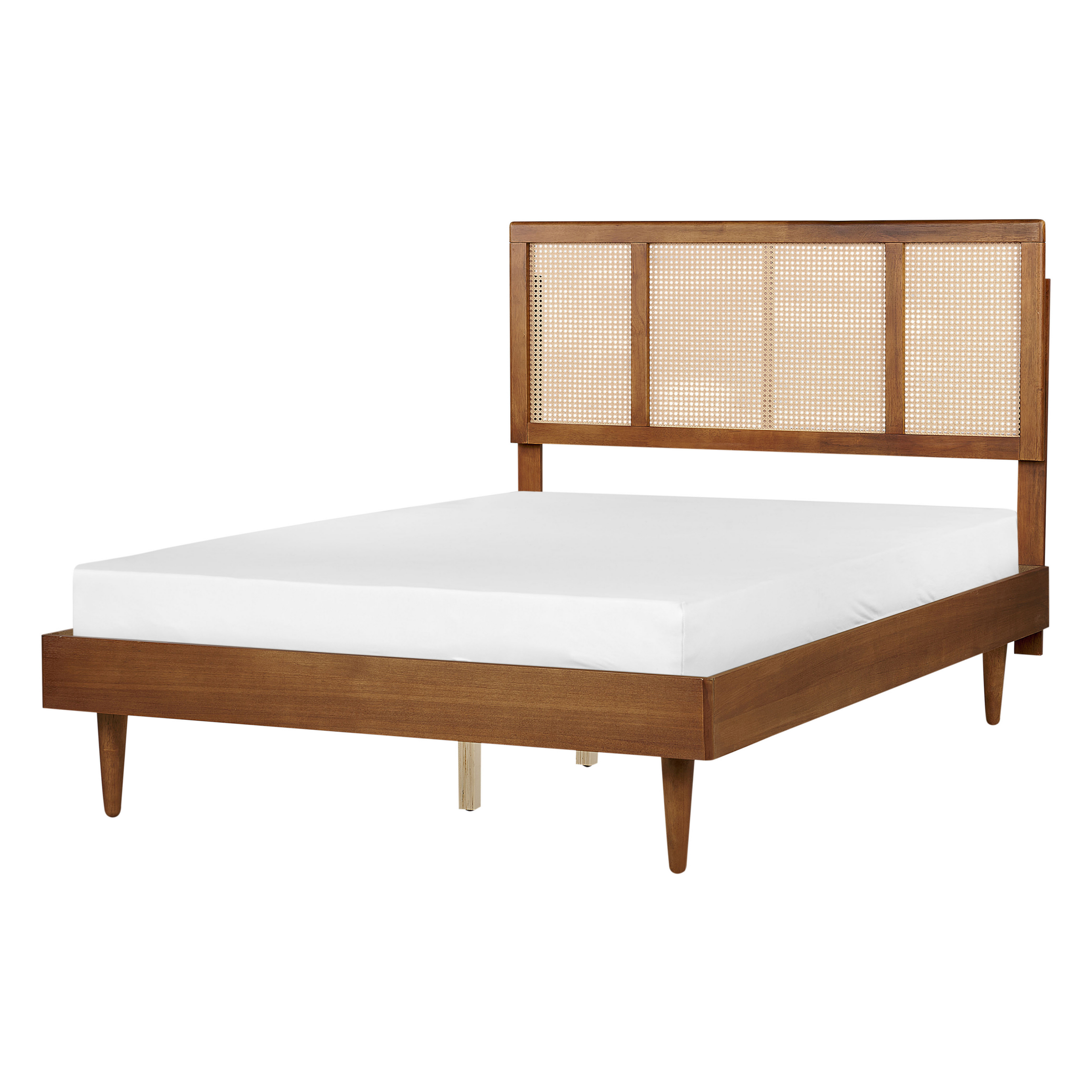 Bed hout lichthout 140 x 200 cm AURAY