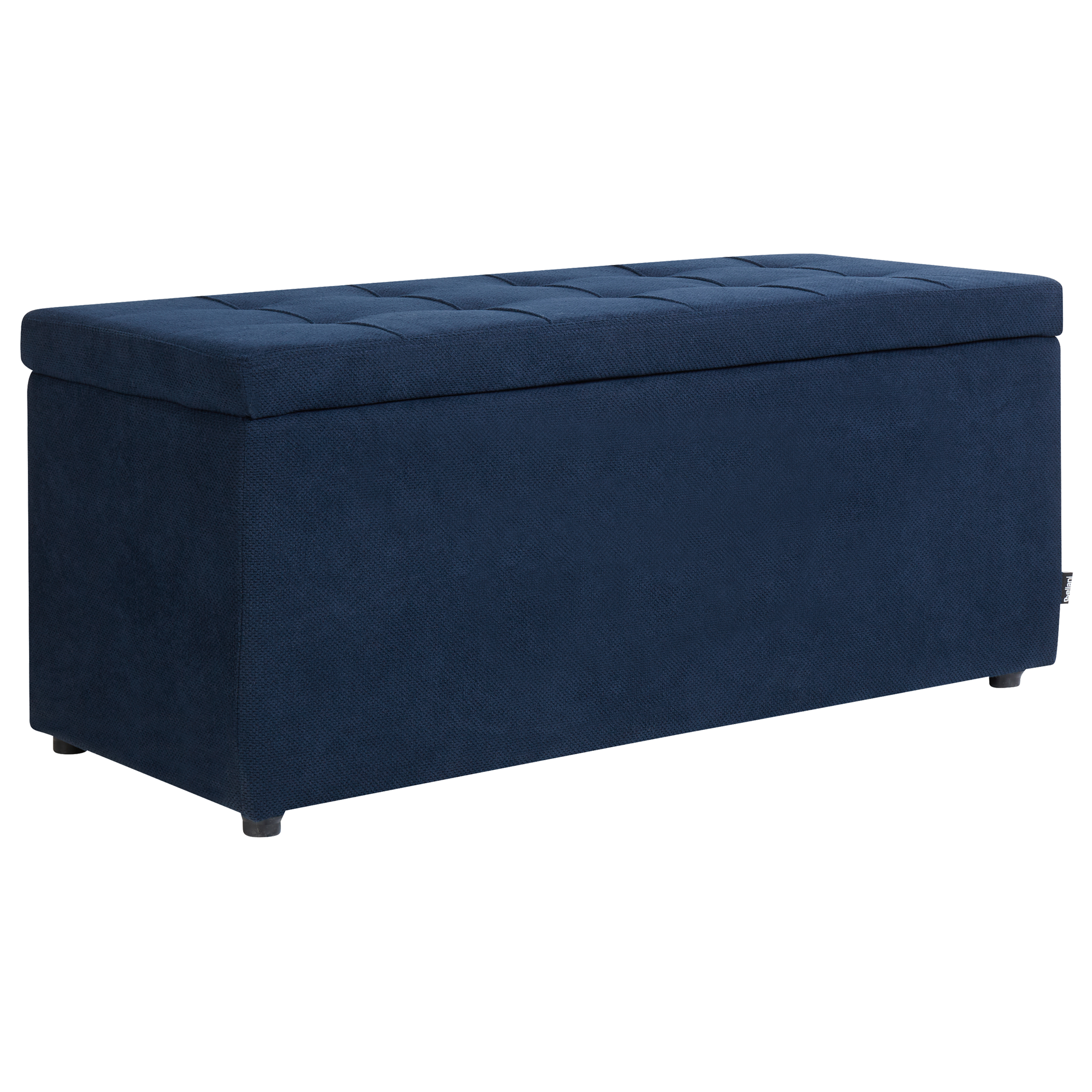 Hocker stof donkerblauw OREM